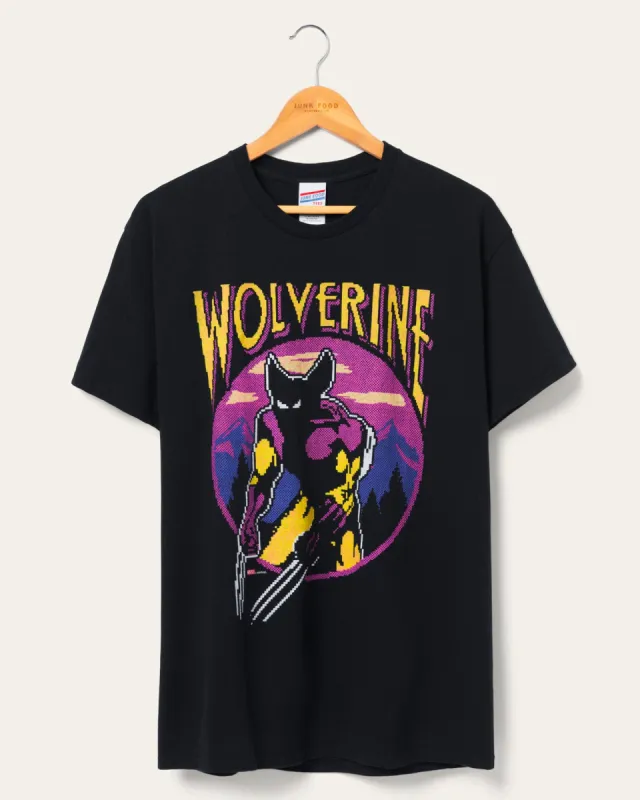 Wolverine 8-Bit Flea Market Tee sold by Junk Food Clothing