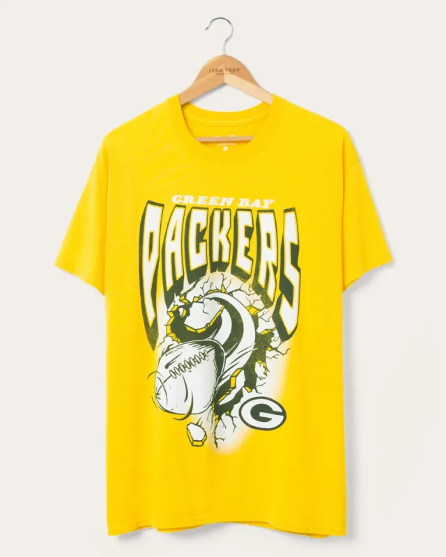 Green Bay Packers Breakthrough Flea Market Tee sold by Junk Food Clothing