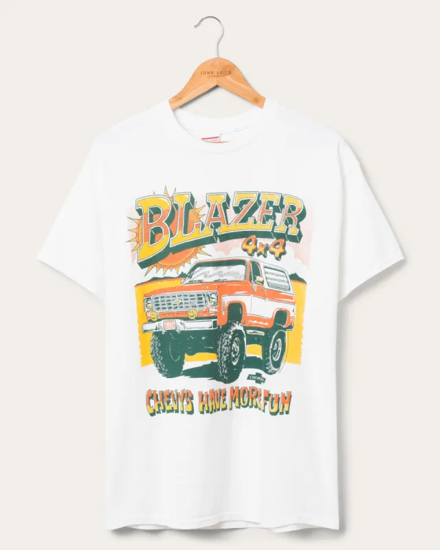 Chevy Blazer Flea Market Tee sold by Junk Food Clothing