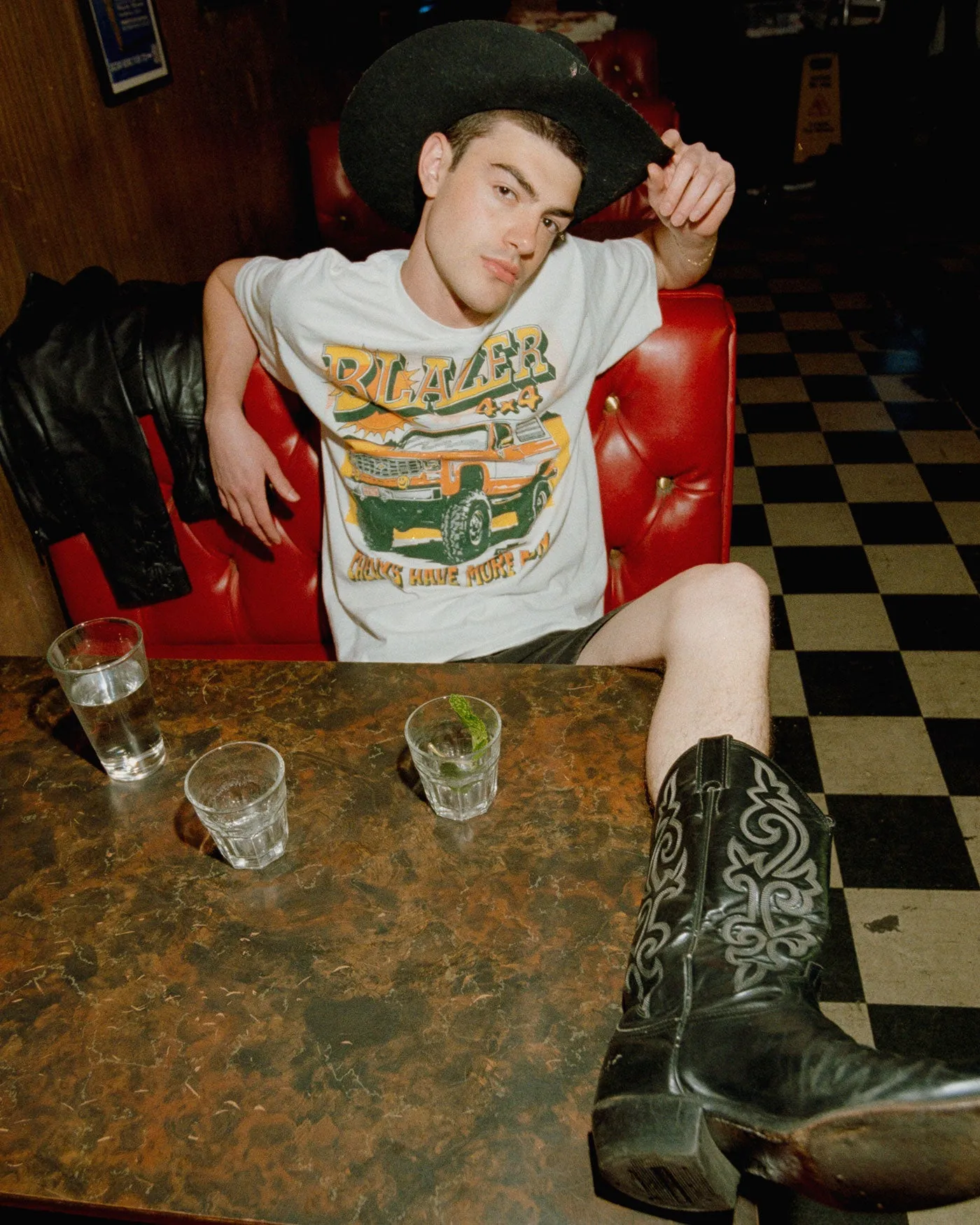 Chevy Blazer Flea Market Tee sold by Junk Food Clothing product image thumbnail 2