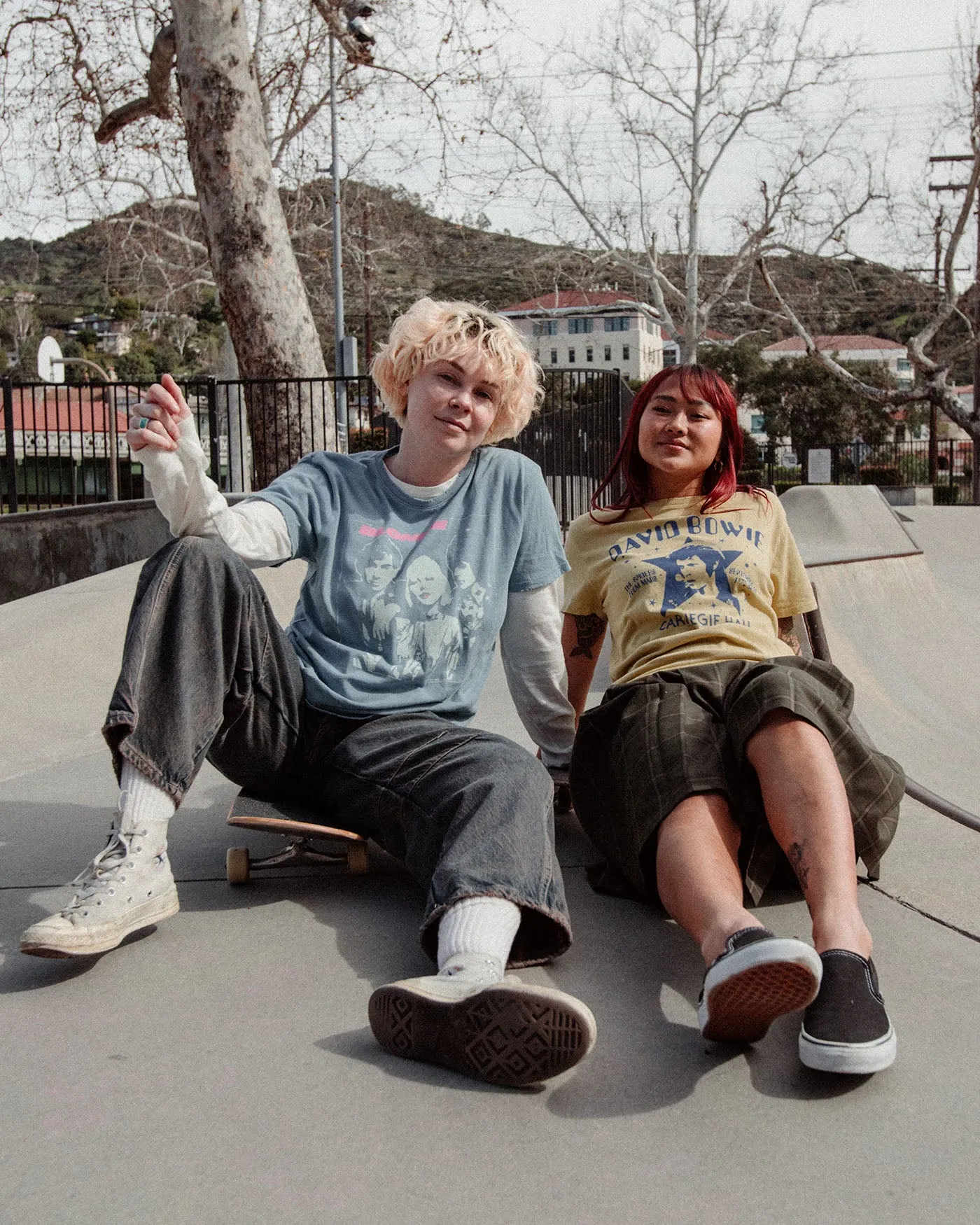 Women's Blondie Pink Lipstick Vintage Tee sold by Junk Food Clothing product image thumbnail 2