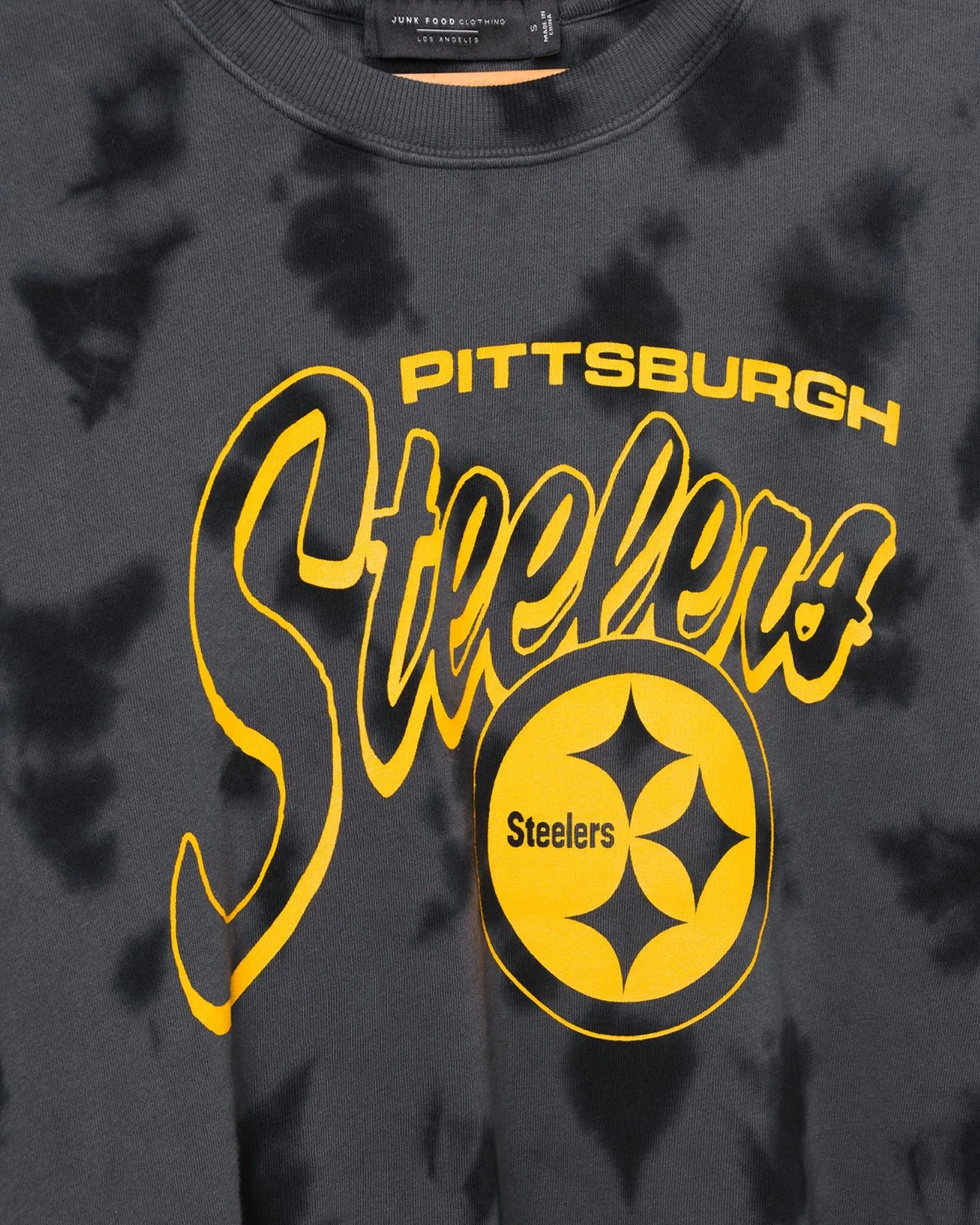 Women's Steelers Long Sleeve Loose Knit Crop sold by Junk Food Clothing product image thumbnail 3