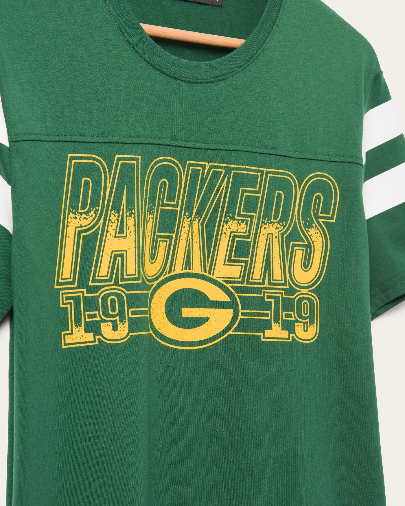 Packers Gridiron Tee sold by Junk Food Clothing product image thumbnail 4