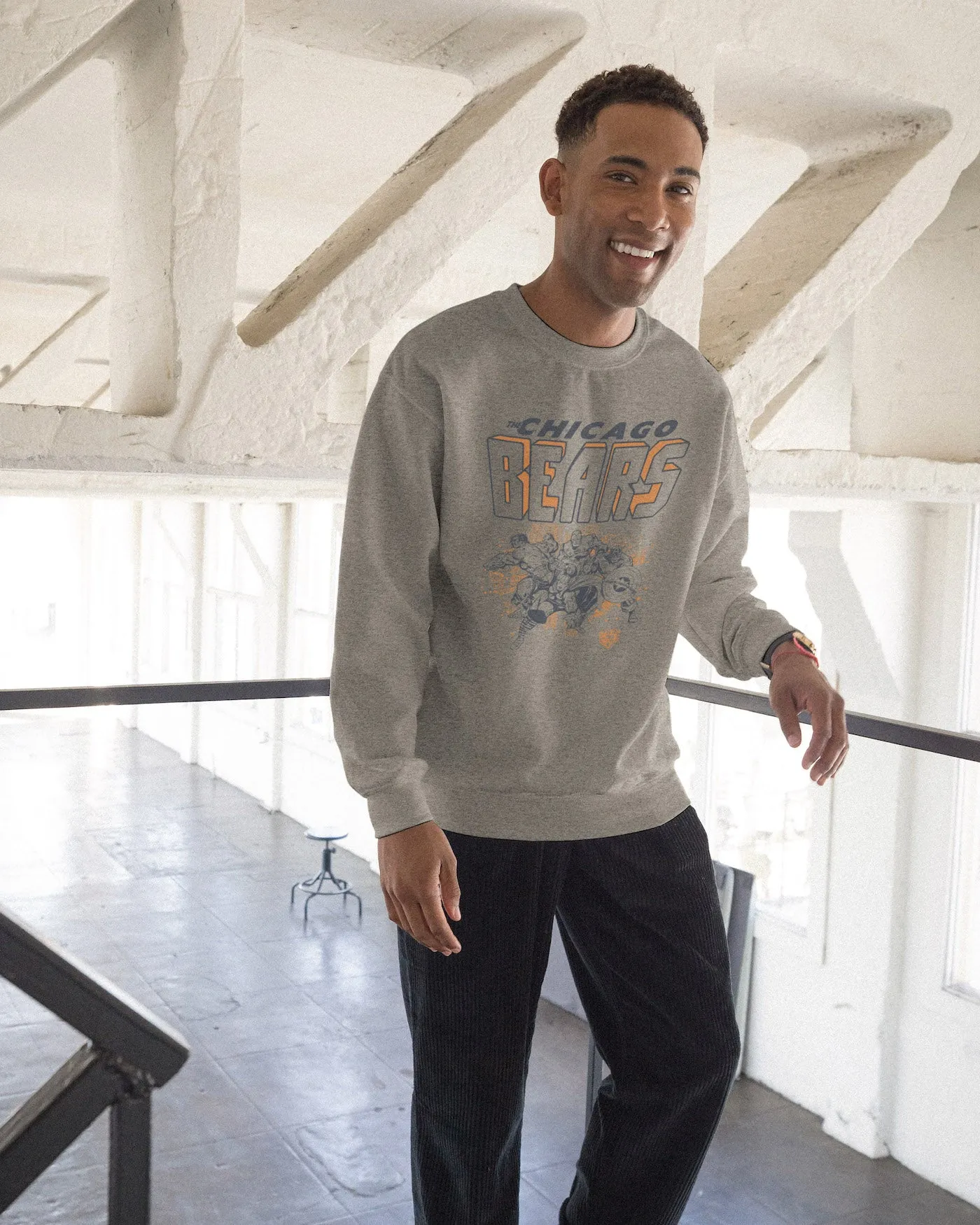 Bears Avengers Throwback Crew sold by Junk Food Clothing product image thumbnail 2