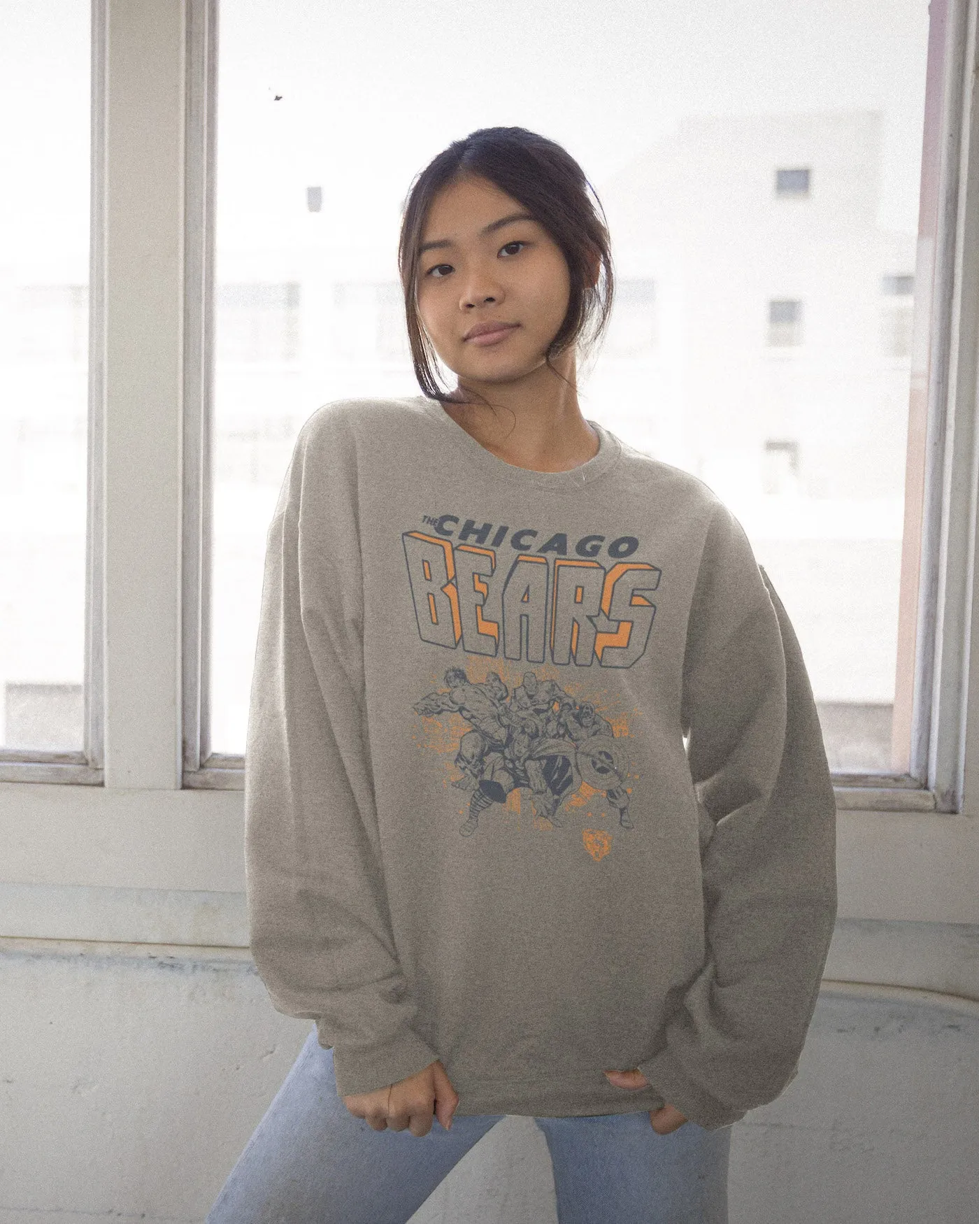 Bears Avengers Throwback Crew sold by Junk Food Clothing product image thumbnail 3