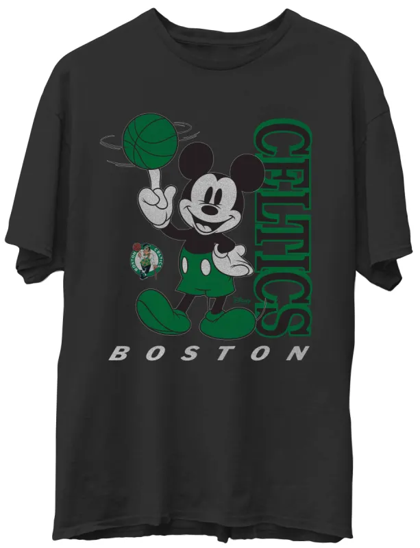 UNISEX CELTICS VINTAGE MICKEY BALLER TEE sold by Junk Food Clothing