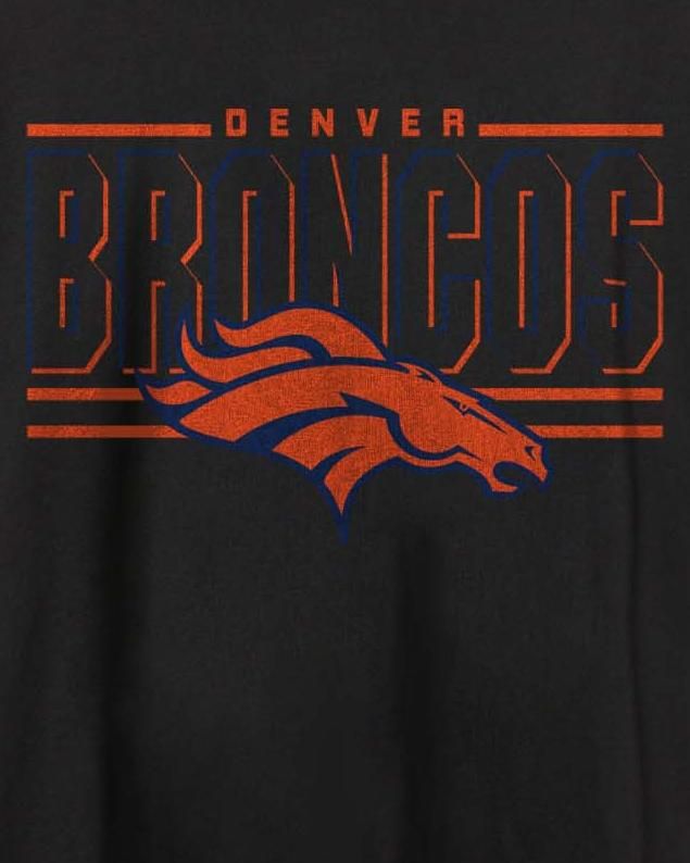 NFL Broncos Slogan Fan Tee sold by Junk Food Clothing product image thumbnail 3