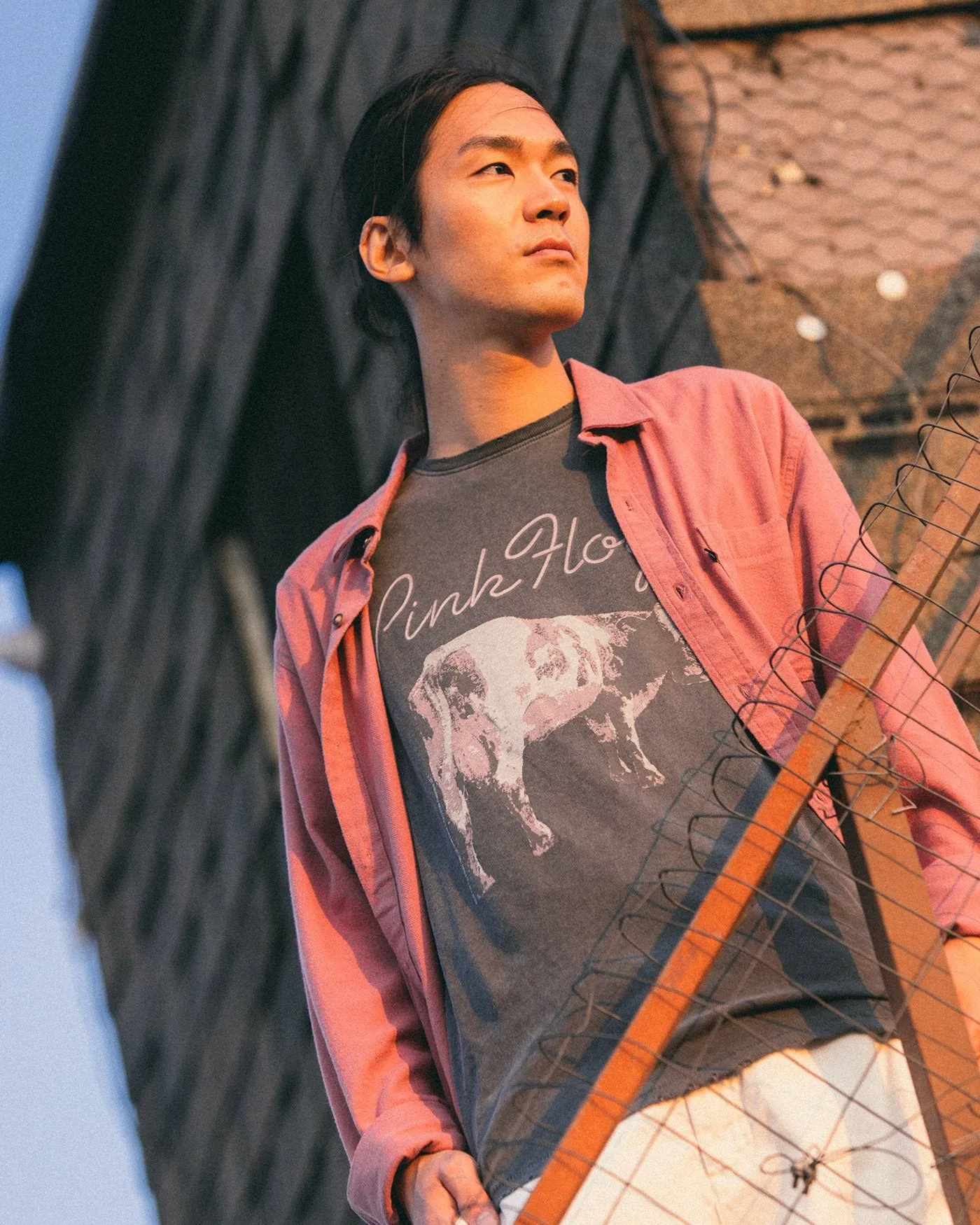 Pink Floyd Atom Heart Mother Vintage Tee sold by Junk Food Clothing product image thumbnail 2