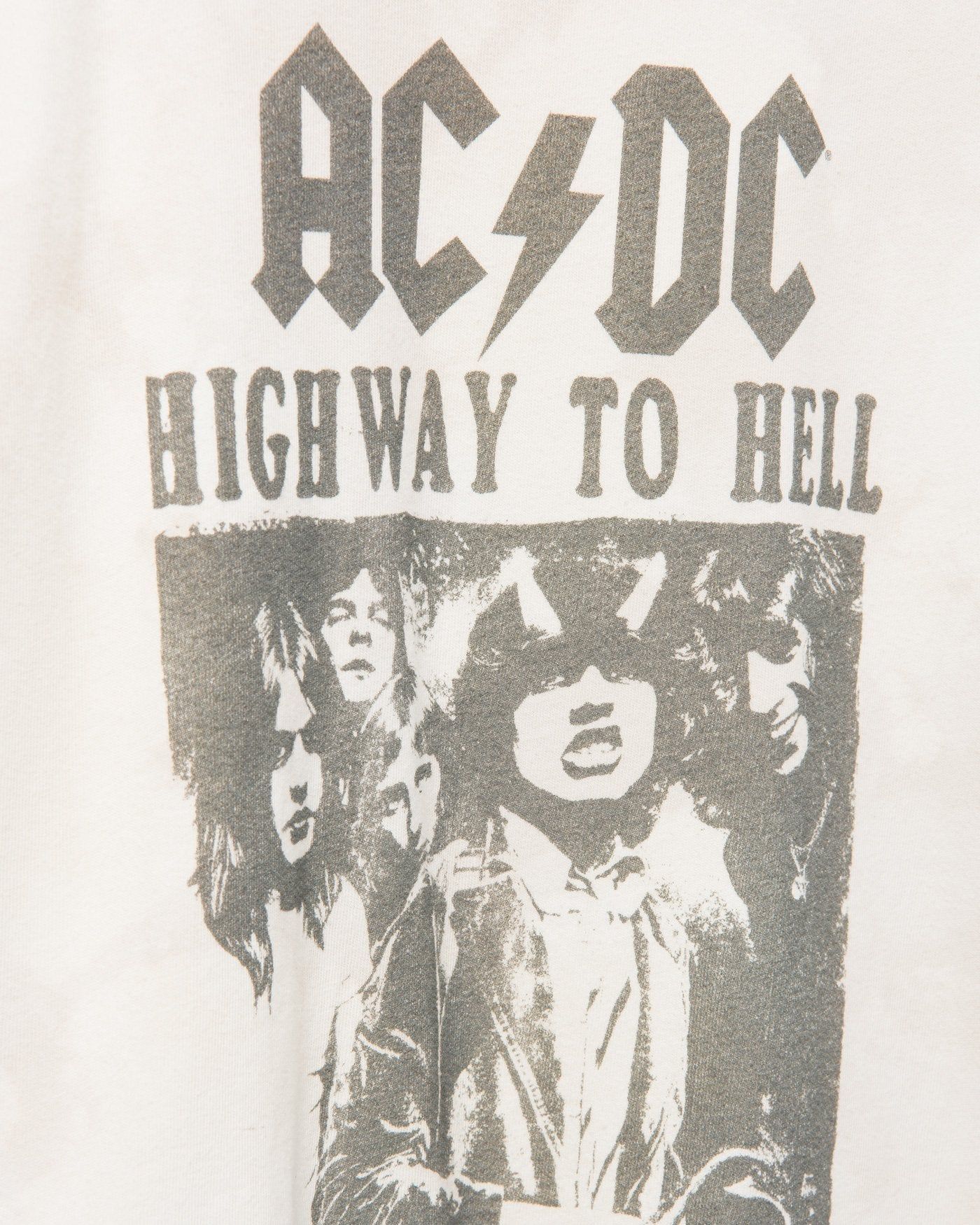 Women's AC/DC Highway to Hell Vintage Tee sold by Junk Food Clothing product image thumbnail 4