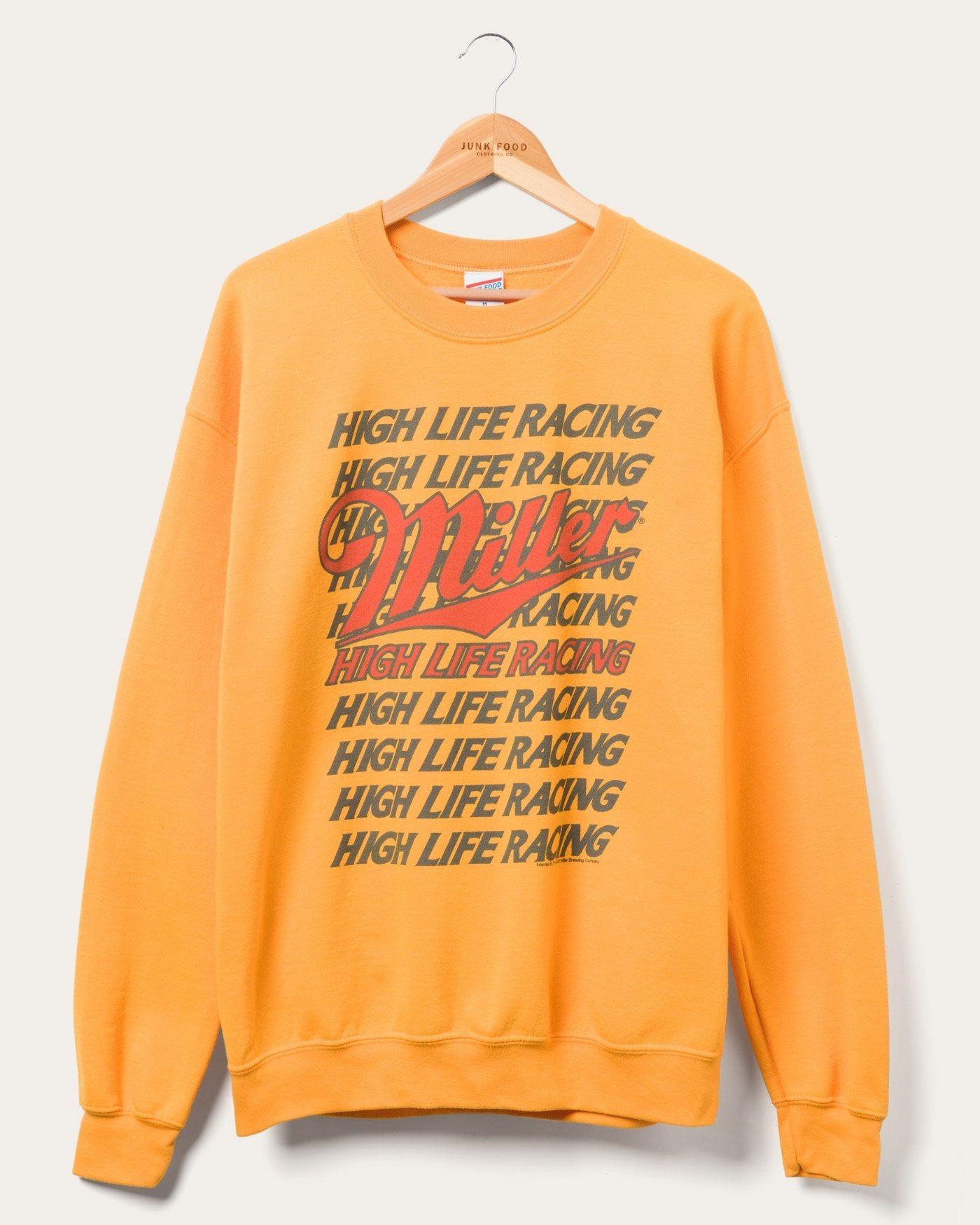 Miller High Life Racing Logo Flea Market Fleece sold by Junk Food Clothing