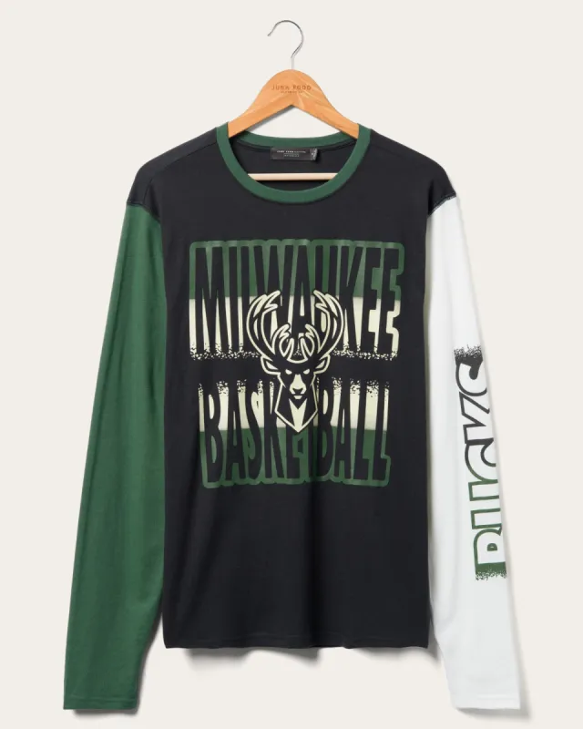 Bucks Alley Oop Long Sleeve Tee sold by Junk Food Clothing
