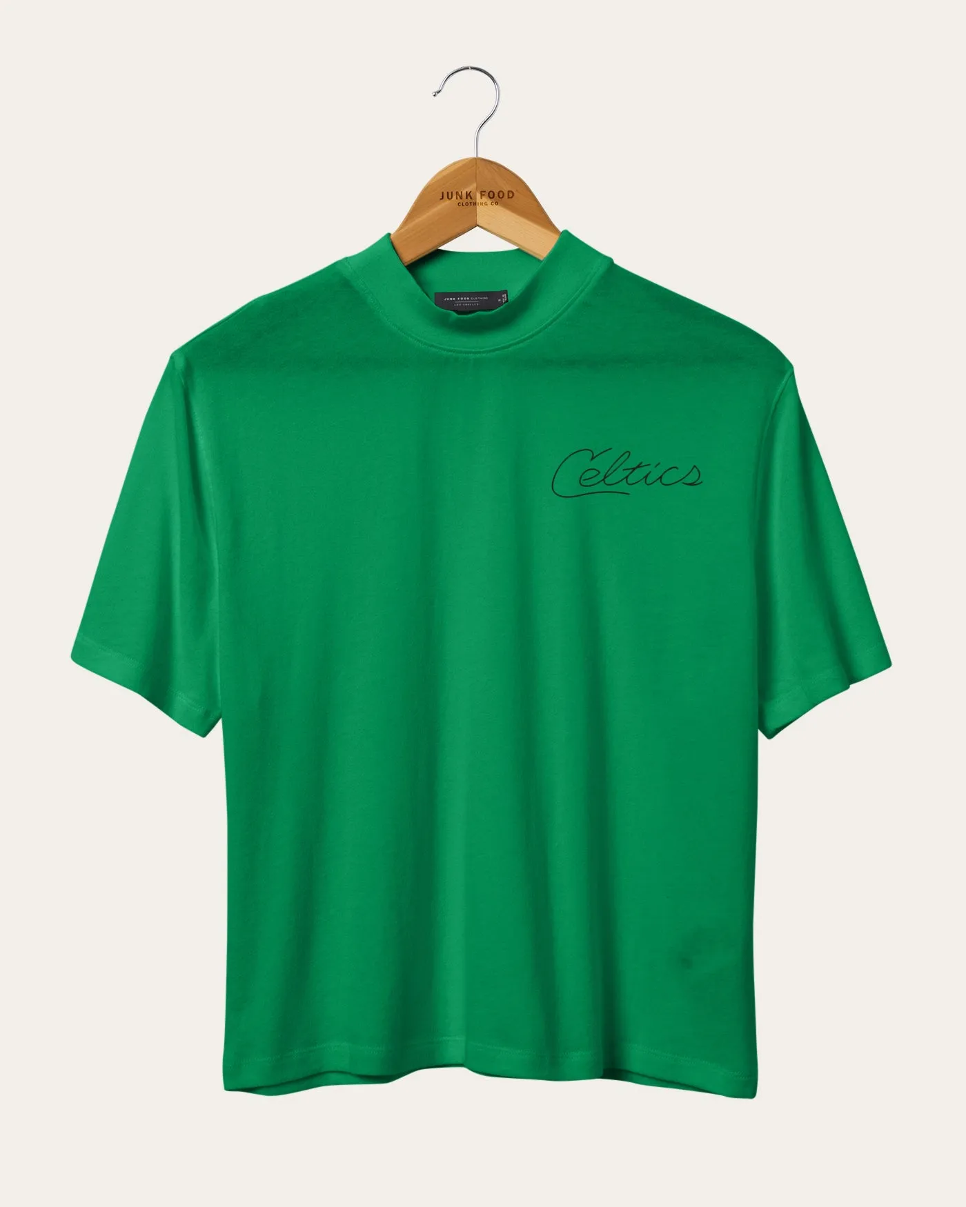Women's NBA Boston Celtics Mock Neck Tee sold by Junk Food Clothing