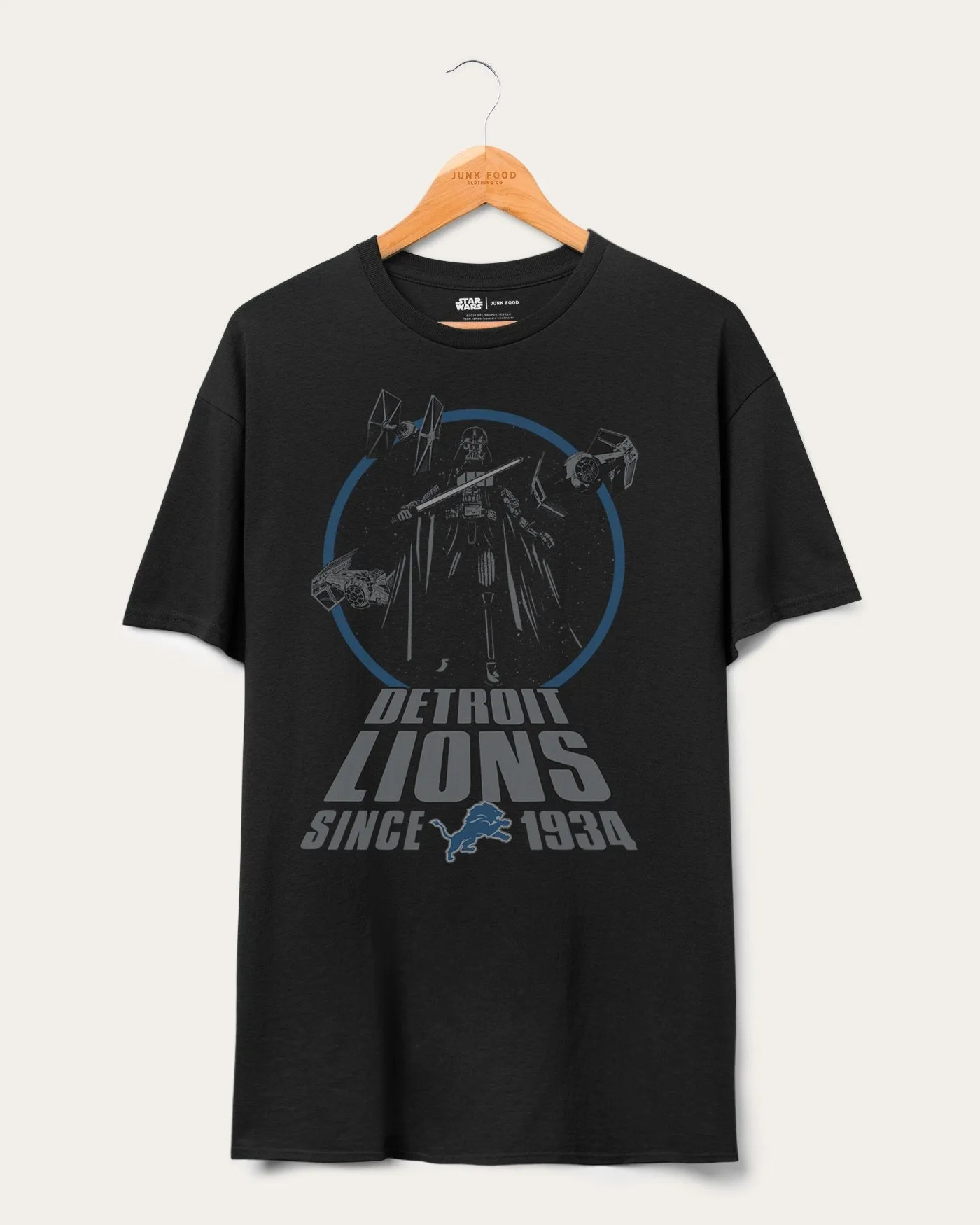 Lions Star Wars™ Title Crawl Tee sold by Junk Food Clothing