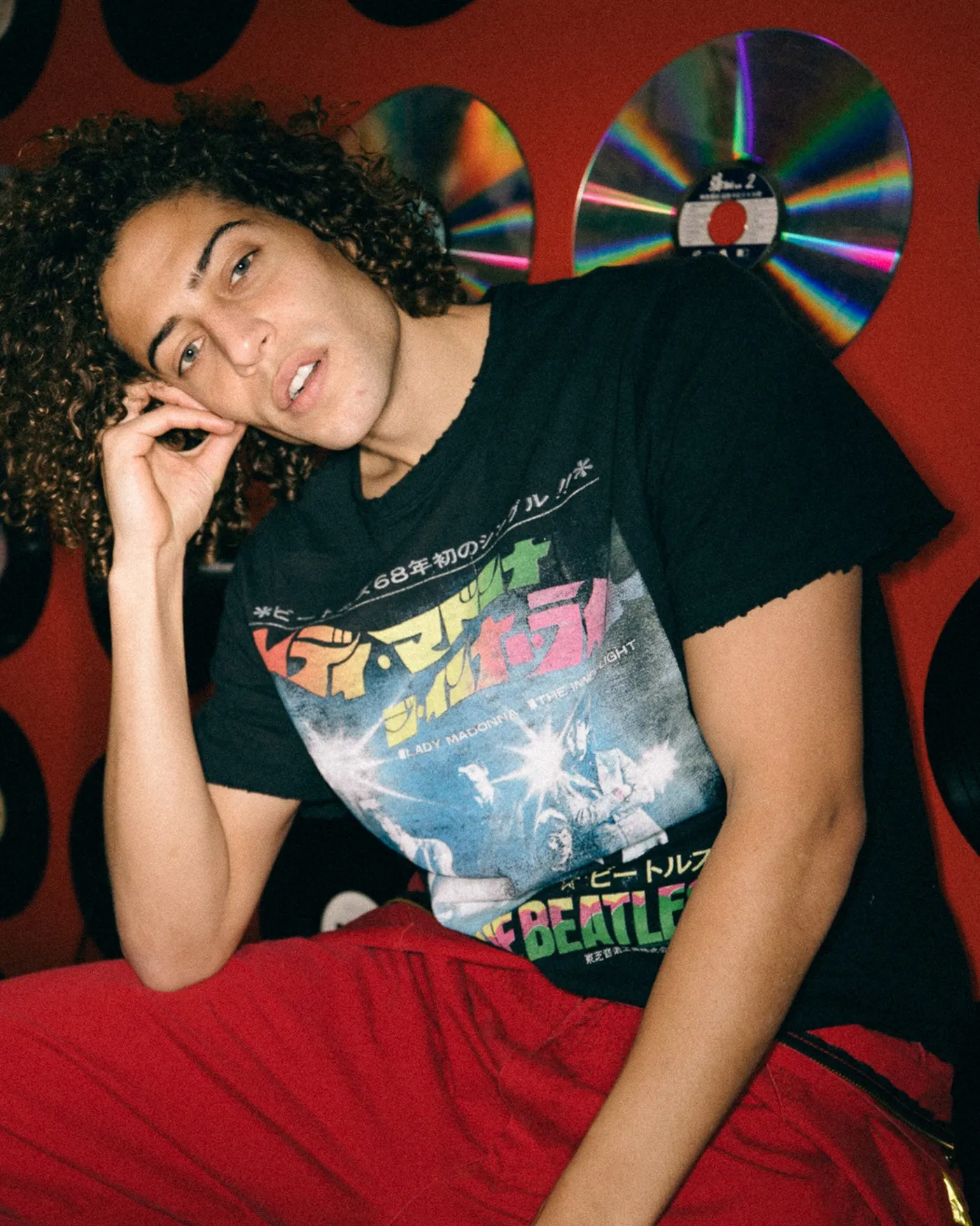 The Beatles Gradient Japan Tee sold by Junk Food Clothing product image thumbnail 2