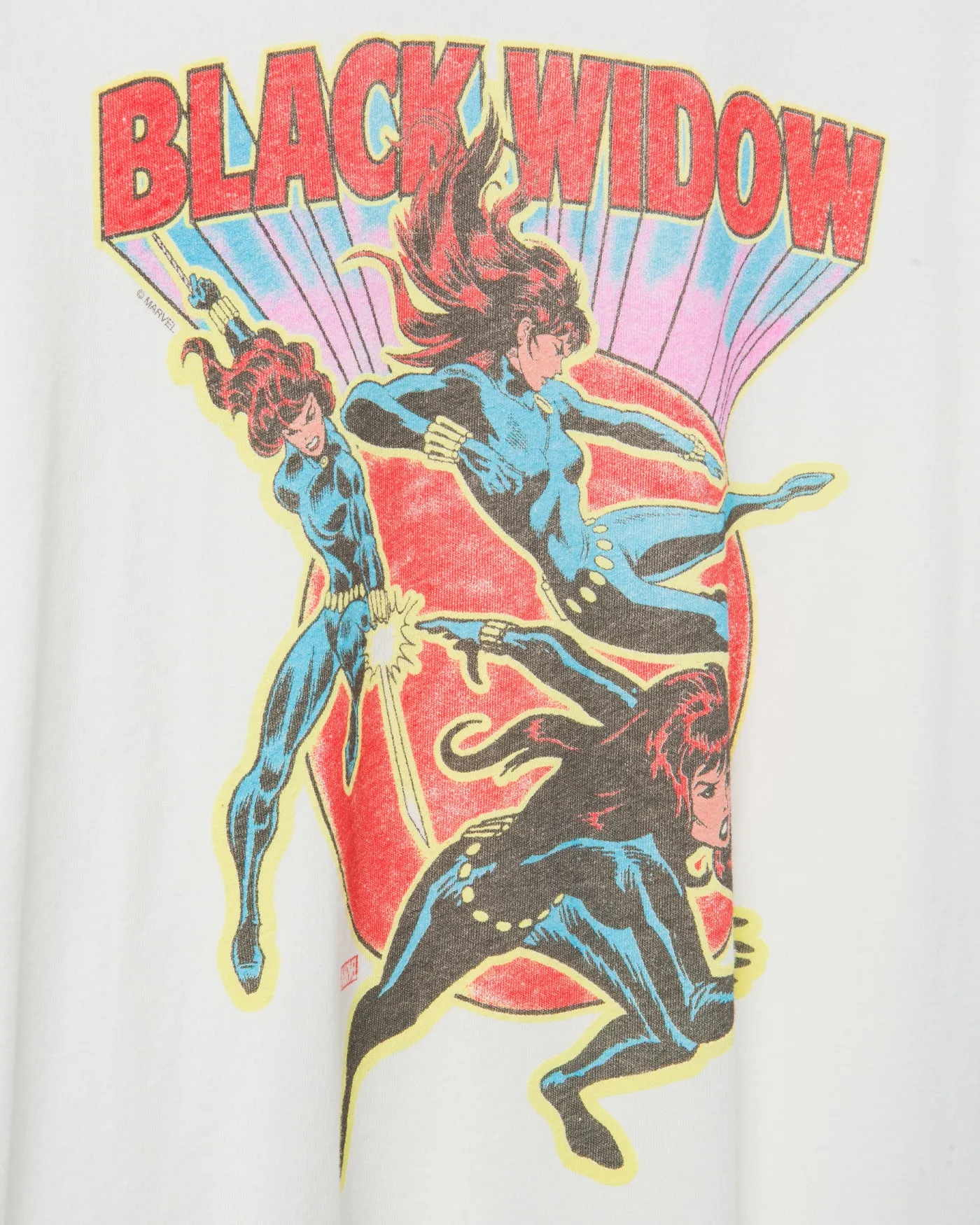 Black Widow Poses Vintage Tee sold by Junk Food Clothing product image thumbnail 4