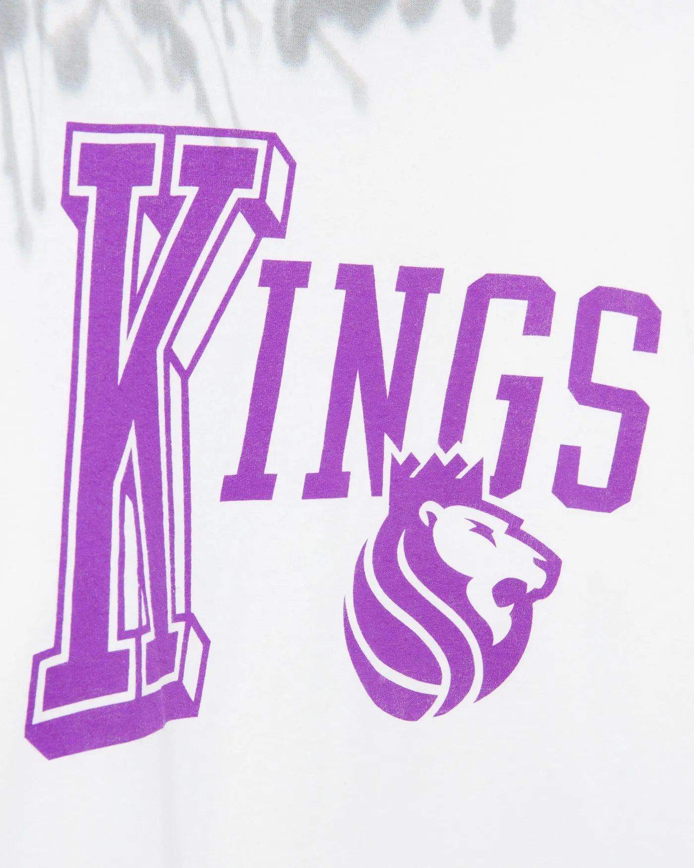 NBA Sacramento Kings Tie Dye Flea Market Long Sleeve Tee sold by Junk Food Clothing product image thumbnail 4