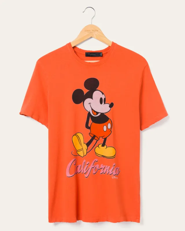 Mickey California Crew Vintage Tee sold by Junk Food Clothing