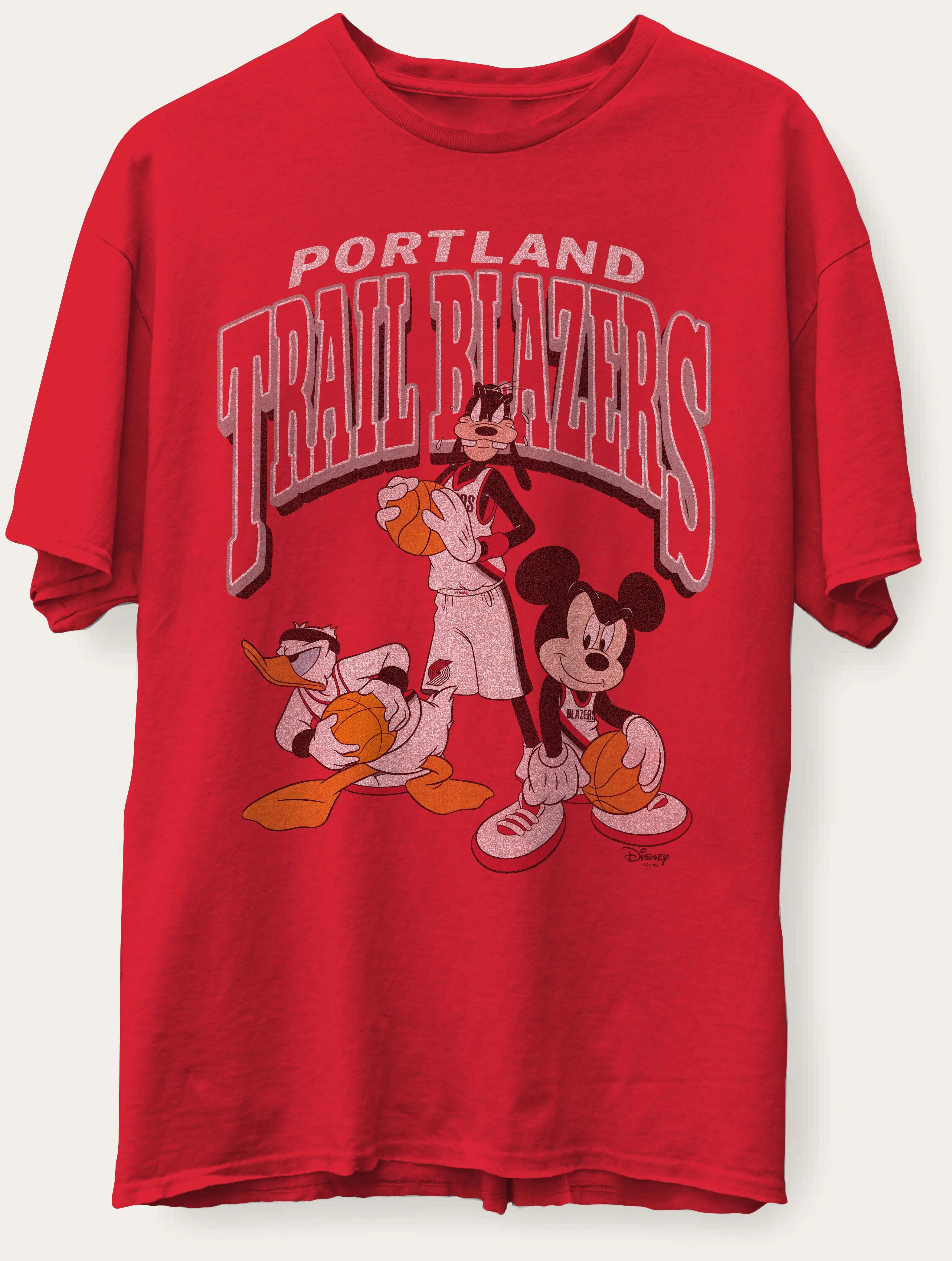 UNISEX TRAIL BLAZERS TEAM MICKEY SQUAD TEE sold by Junk Food Clothing