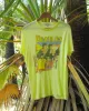 Women's The Beatles Neon Cartoon Vintage Tissue Tee sold by Junk Food Clothing