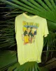 Women's The Beatles Neon Cartoon Vintage Tissue Tee sold by Junk Food Clothing