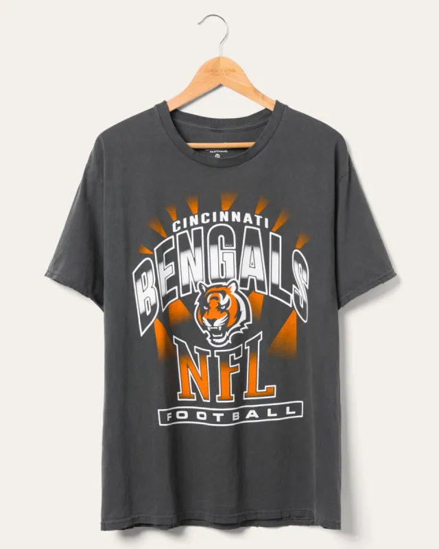 Cincinnati Bengals Chrome Flea Market Tee sold by Junk Food Clothing