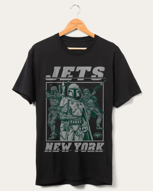 Jets Star Wars™ Boba Fett Showdown Tee sold by Junk Food Clothing
