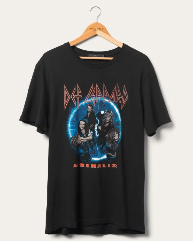 Def Leppard The 7 Day Weekend Tour Vintage Tee made by Junk Food Clothing
