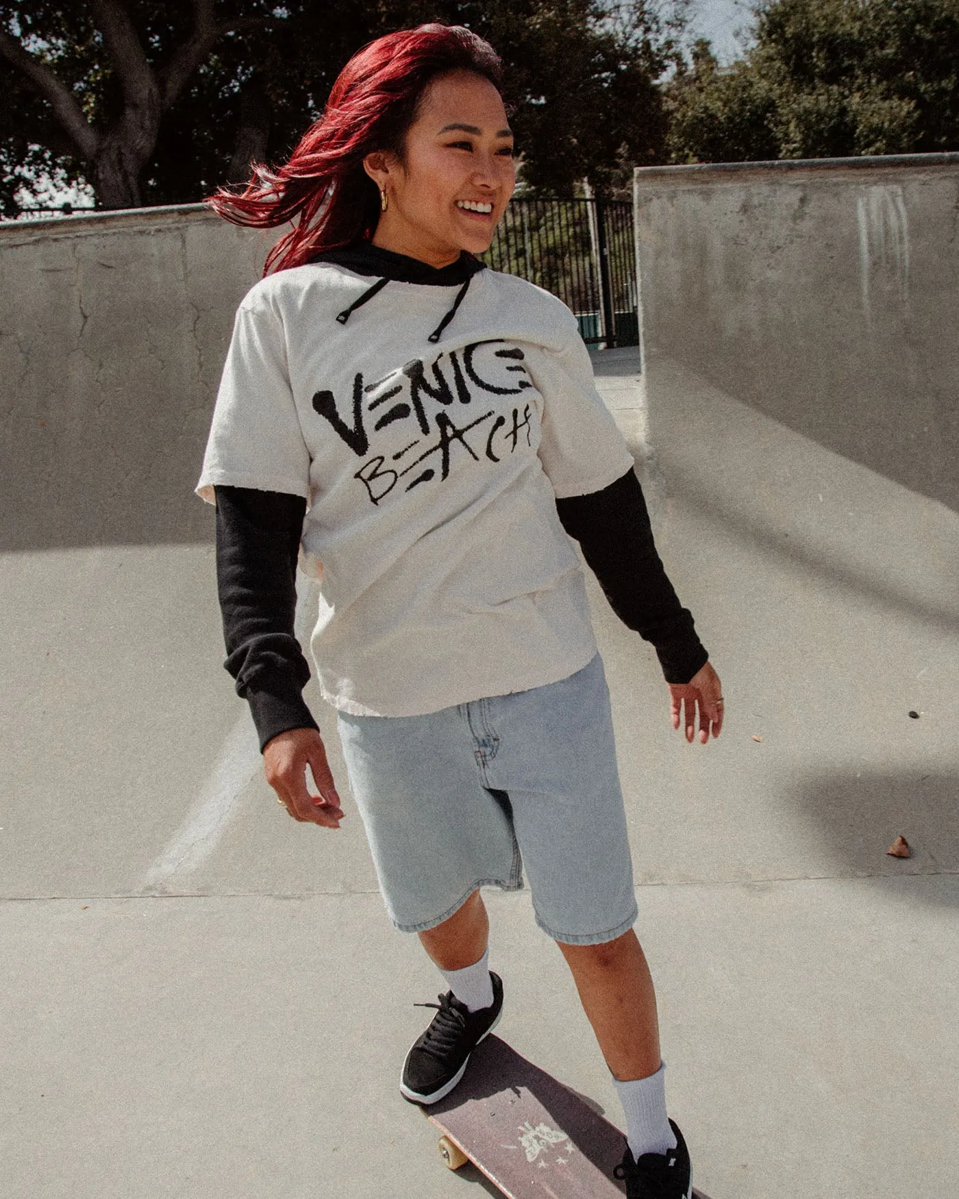 Venice Beach Vintage Tee sold by Junk Food Clothing product image thumbnail 3