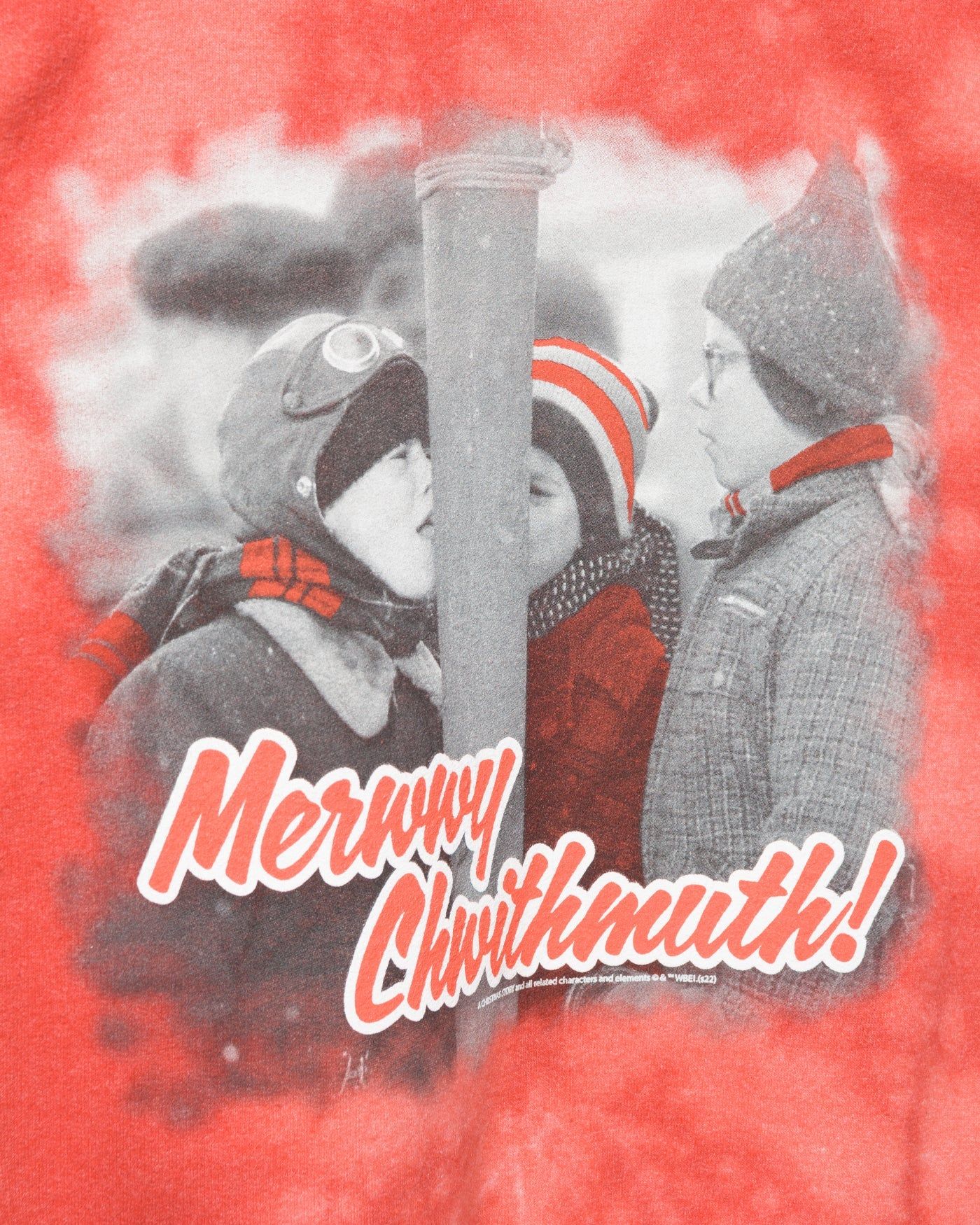Christmas Story Merwwy Chwithmus Flea Market Fleece sold by Junk Food Clothing product image thumbnail 4