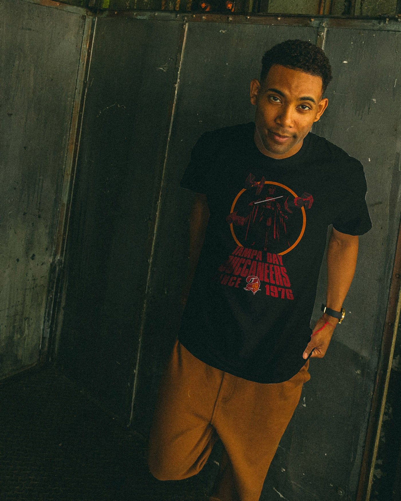 Buccaneers Star Wars™ Title Crawl Tee sold by Junk Food Clothing product image thumbnail 2