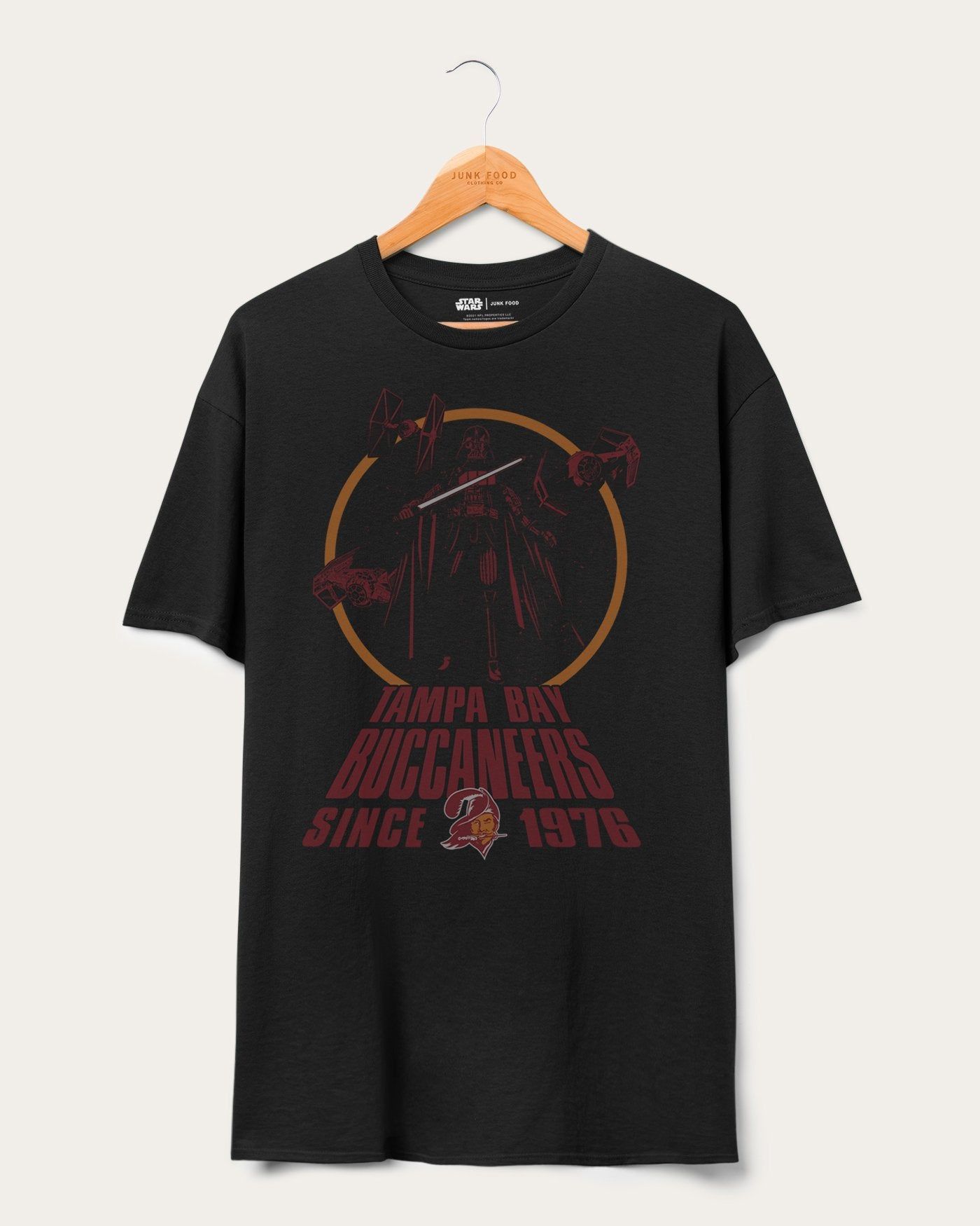 Buccaneers Star Wars™ Title Crawl Tee sold by Junk Food Clothing