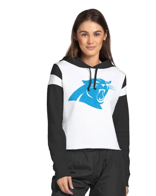 Women's Panthers Cropped Hoodie sold by Junk Food Clothing
