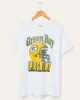 Green Bay Packers Throwback Helmet Flea Market Tee sold by Junk Food Clothing