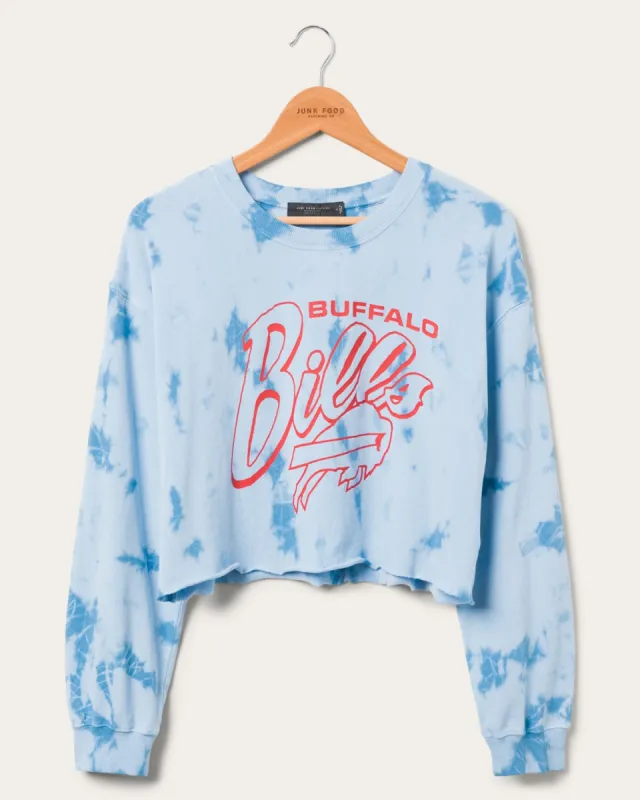 Women's Bills Long Sleeve Loose Knit Crop sold by Junk Food Clothing