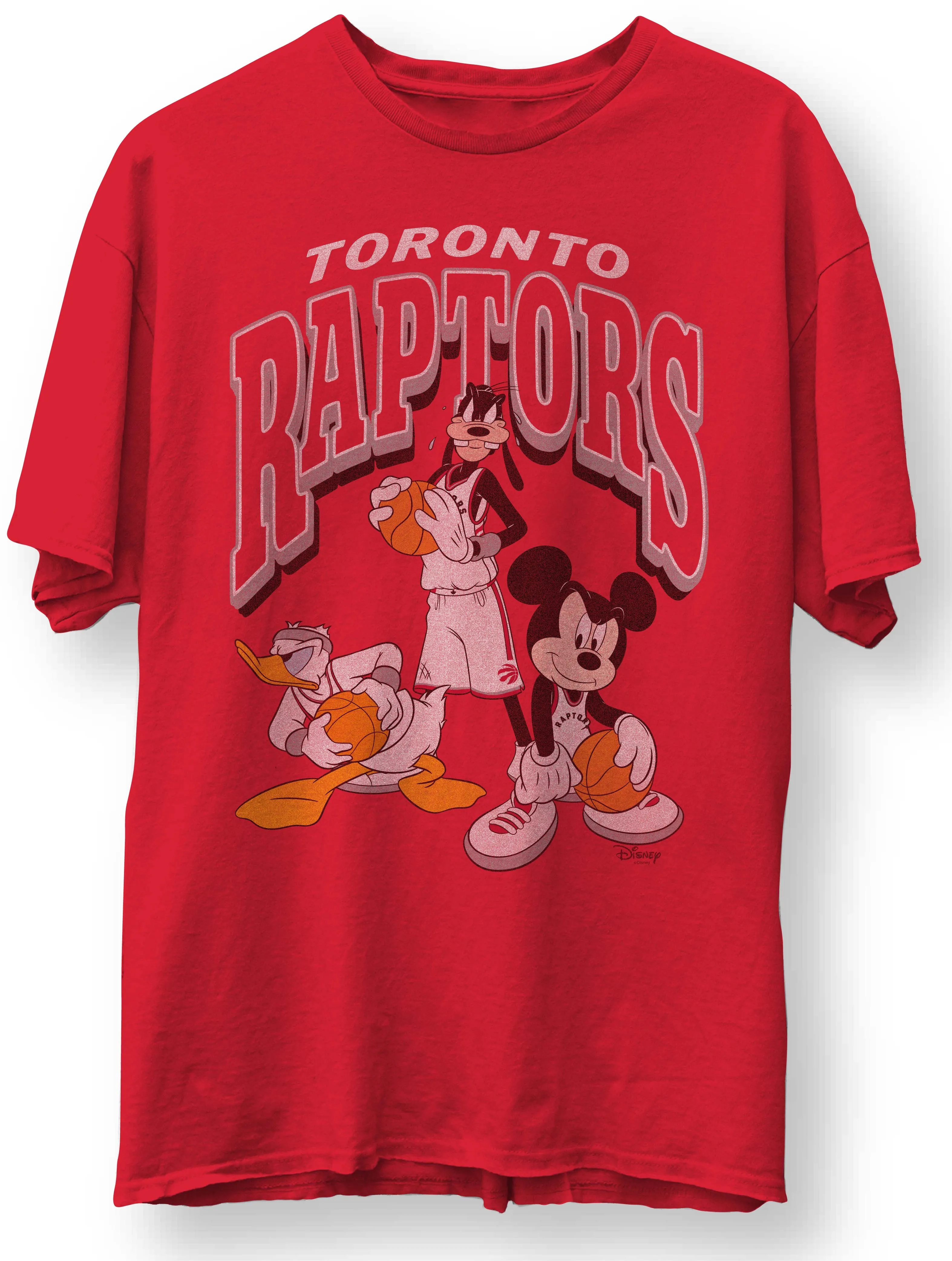 Unisex Raptors Team Mickey Squad Tee sold by Junk Food Clothing