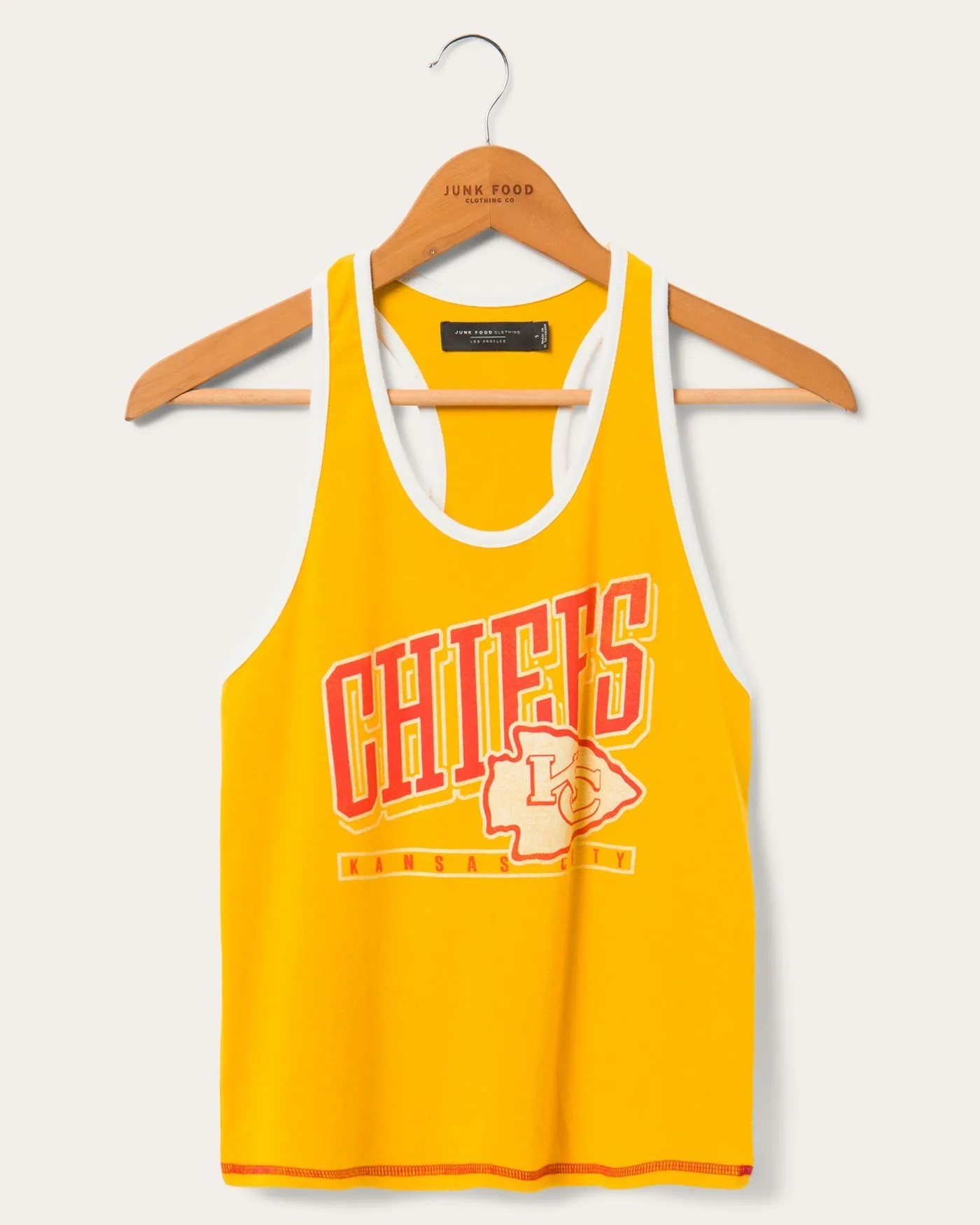 Womens Chiefs All Pro Racerback Tank sold by Junk Food Clothing