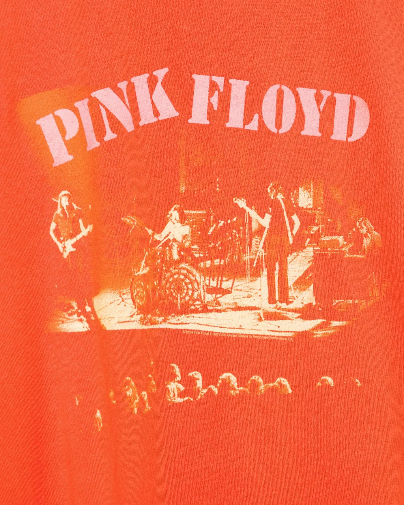 Women's Pink Floyd On Stage Vintage Tee sold by Junk Food Clothing product image thumbnail 5