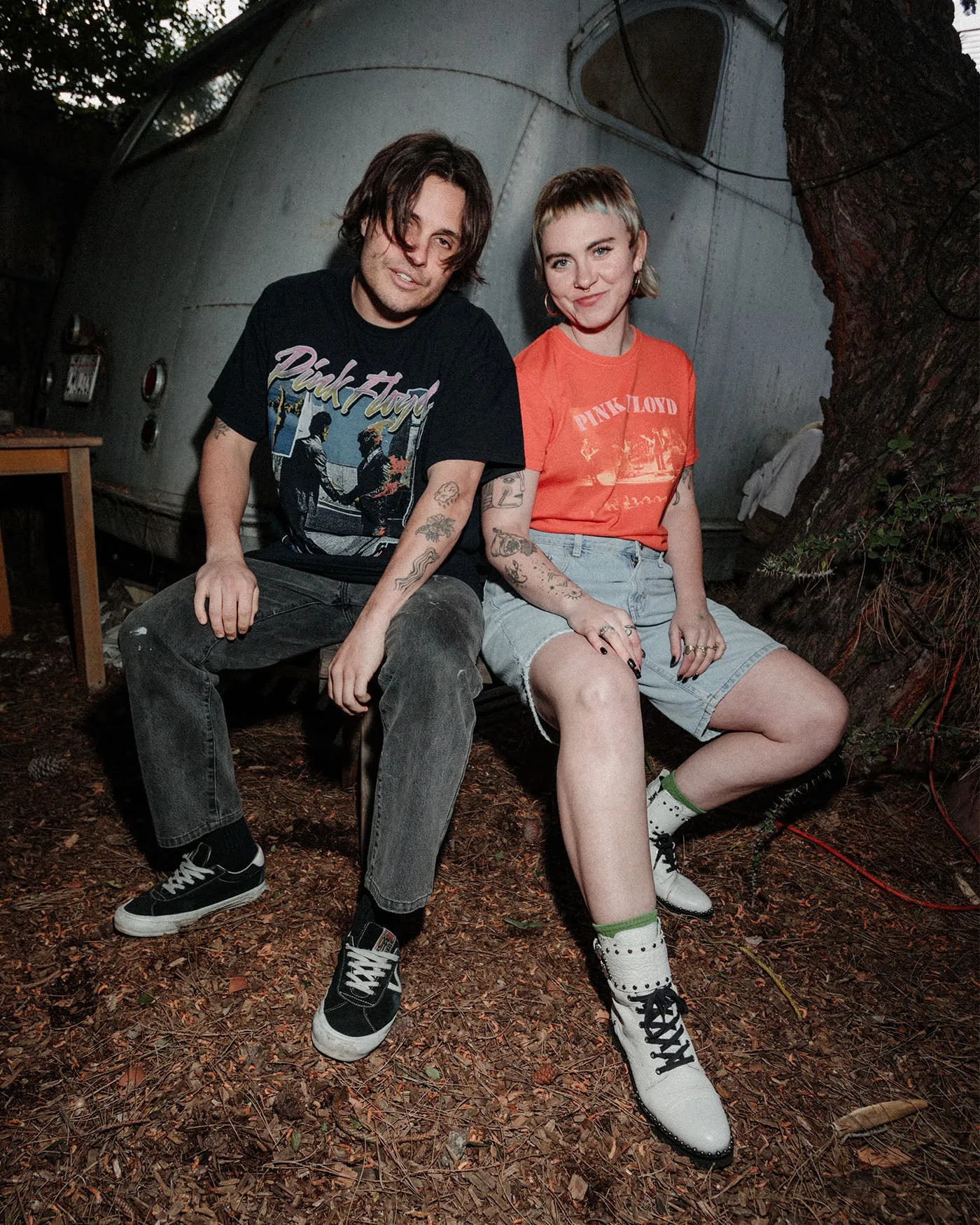 Women's Pink Floyd On Stage Vintage Tee sold by Junk Food Clothing product image thumbnail 3