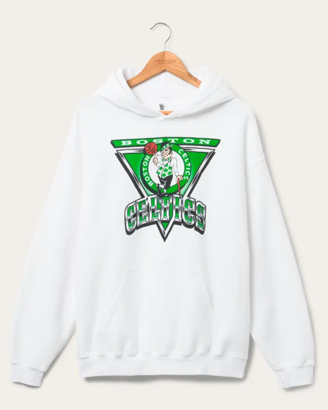 Celtics Triangle Hoodie sold by Junk Food Clothing