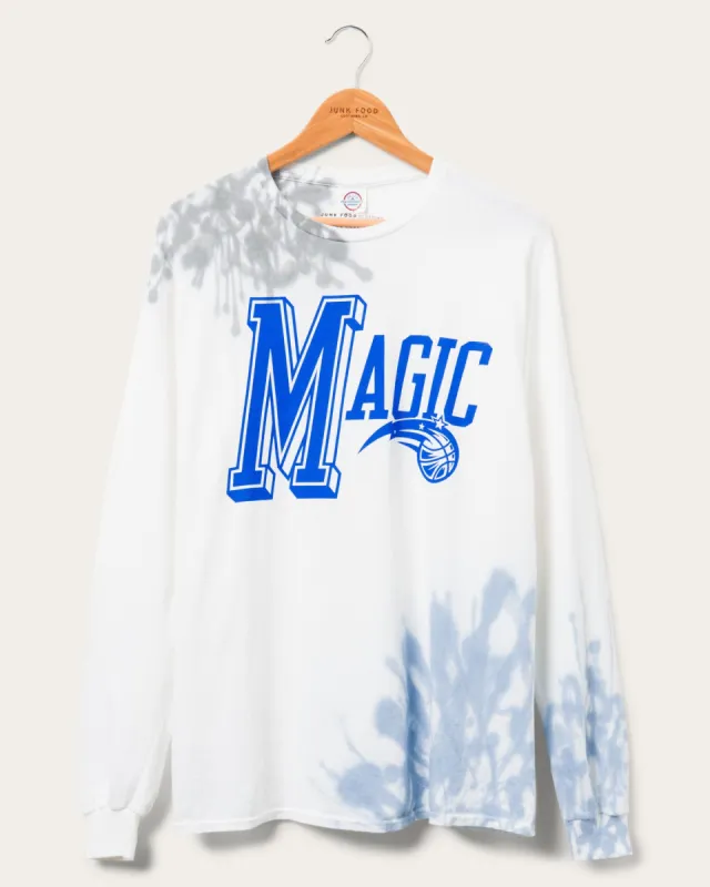 NBA Orlando Magic Tie Dye Flea Market Long Sleeve Tee sold by Junk Food Clothing