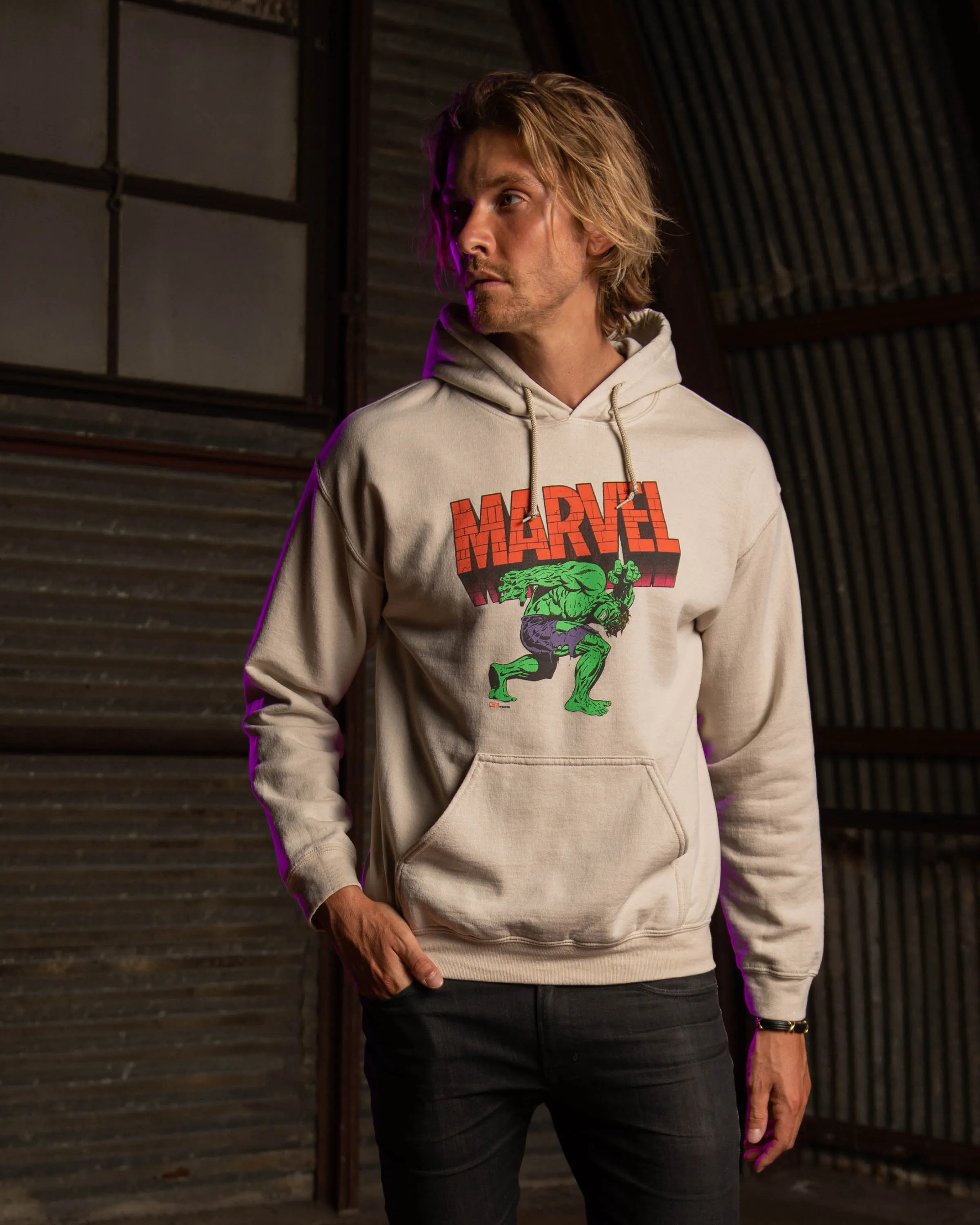 MENS MARVEL HULK HOODIE sold by Junk Food Clothing