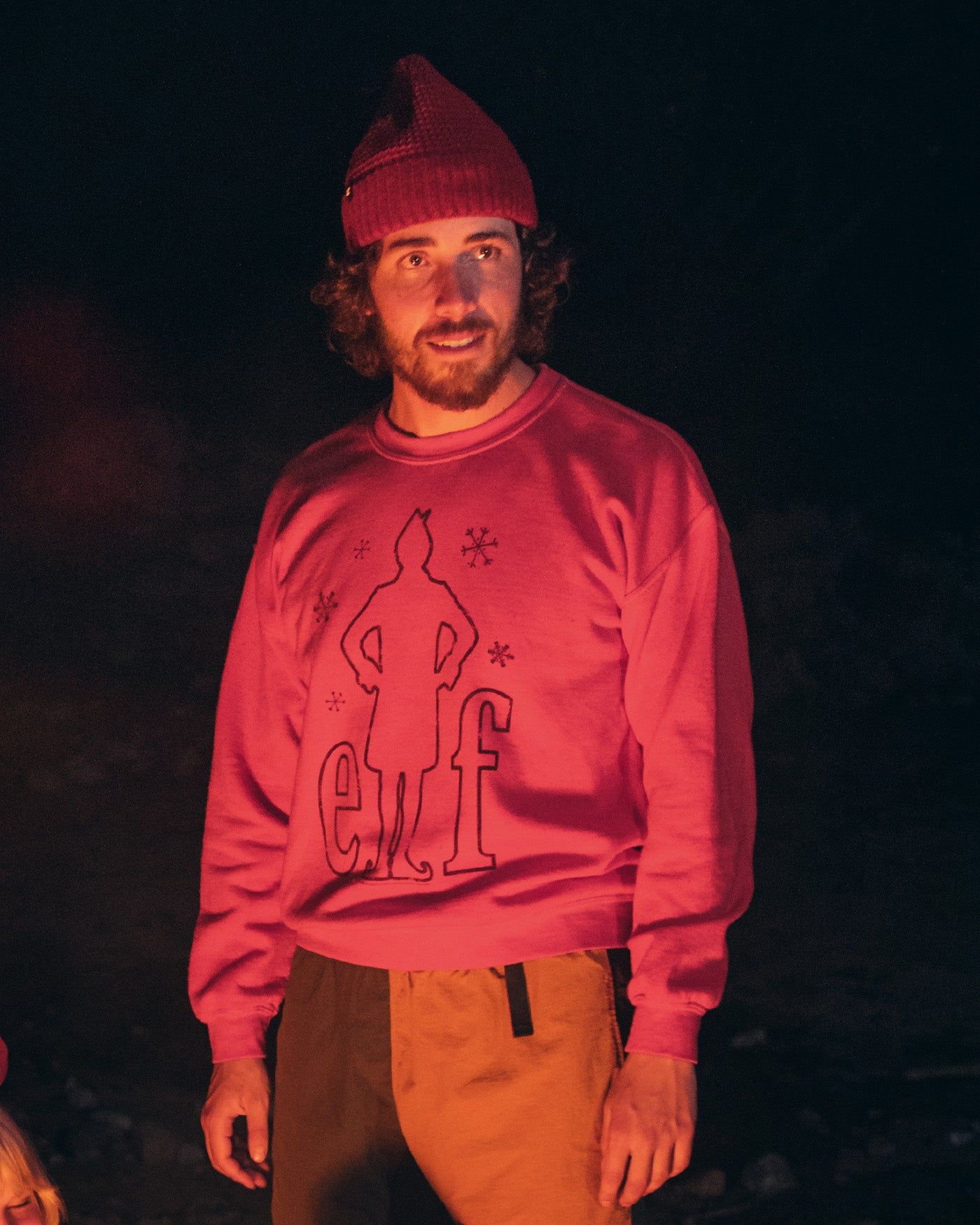 Elf Silhouette Flea Market Fleece sold by Junk Food Clothing product image thumbnail 2