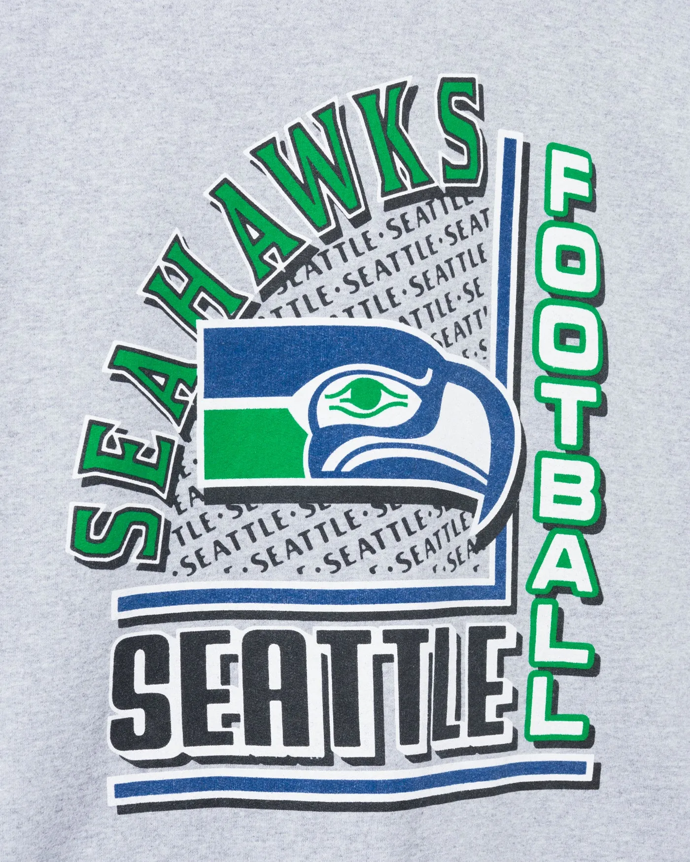 Seattle Seahawks Backfield Crew Fleece sold by Junk Food Clothing product image thumbnail 3