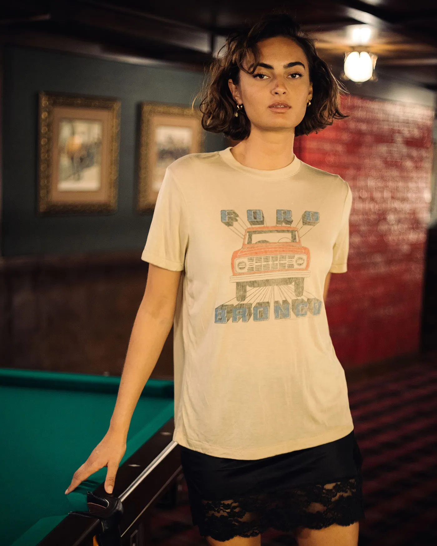 Women's Ford Vintage Tissue Tee sold by Junk Food Clothing product image thumbnail 2