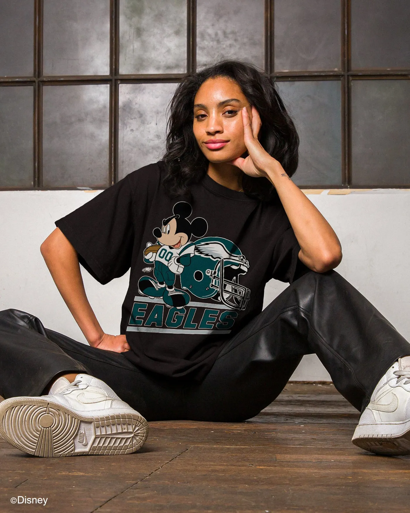 Eagles Disney Mickey Came to Play Tee sold by Junk Food Clothing product image thumbnail 2