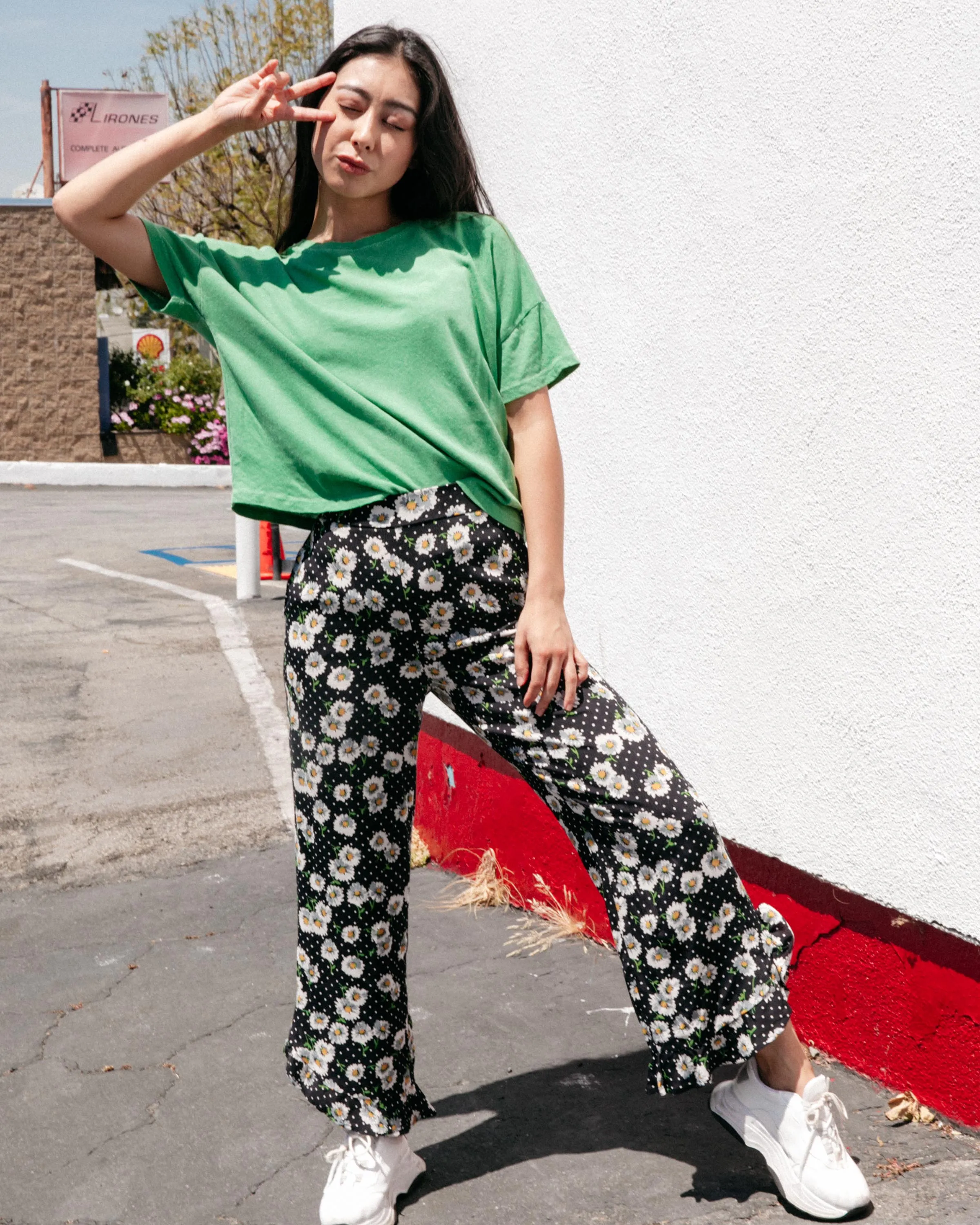 Women's Linen Crop Tee sold by Junk Food Clothing product image thumbnail 4