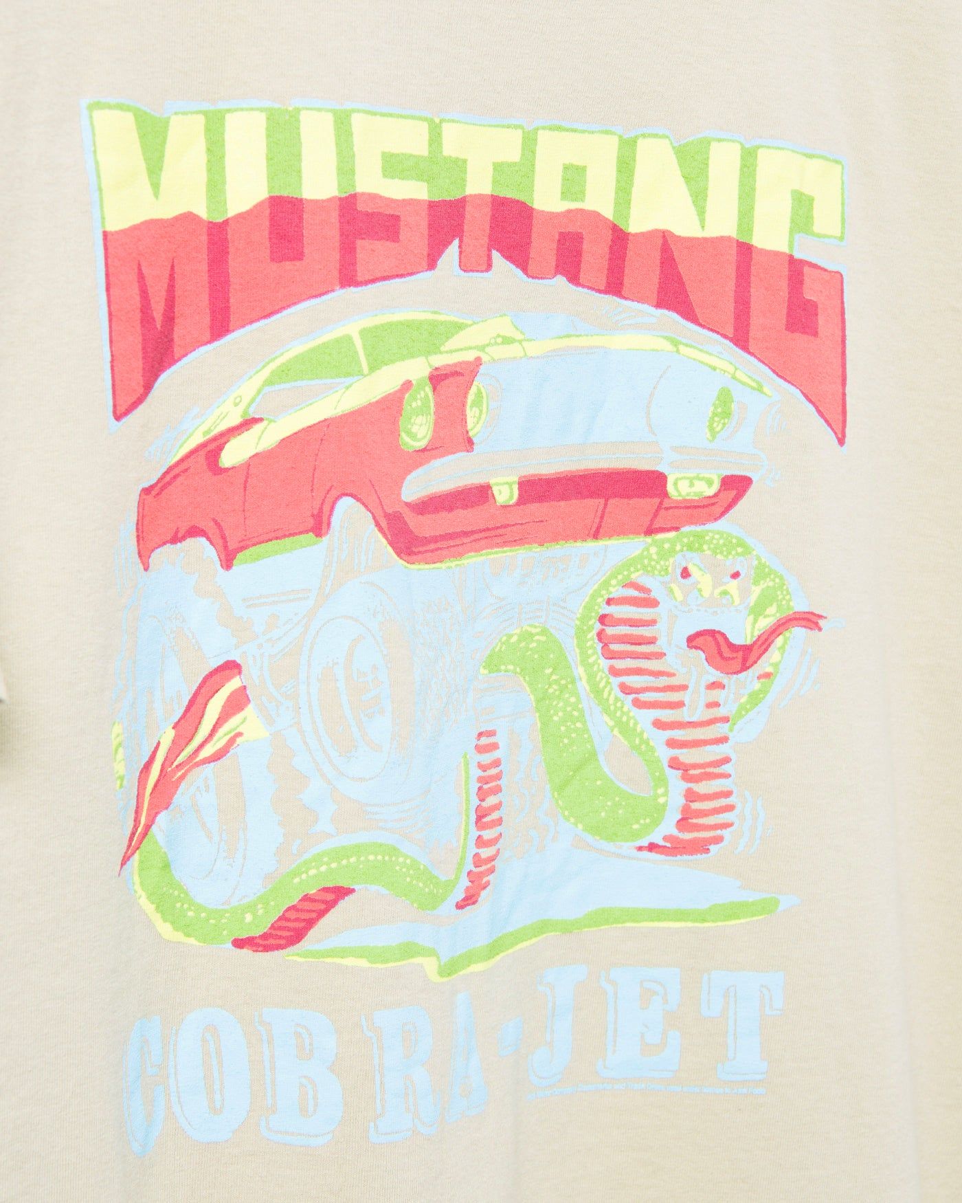 Ford Mustang Cobra Jet Flea Market Tee sold by Junk Food Clothing product image thumbnail 3