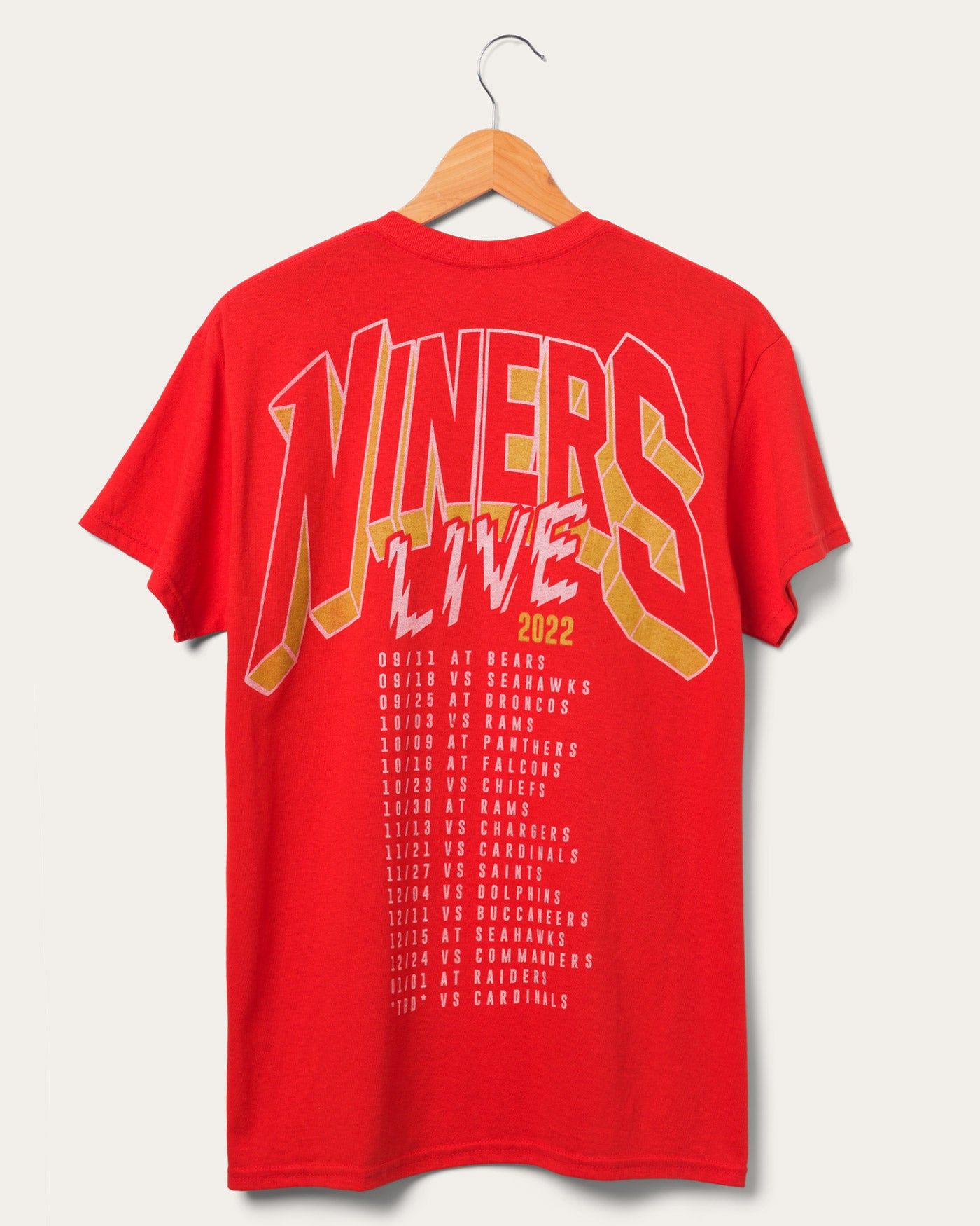 Niners Concert Fan Tee sold by Junk Food Clothing product image thumbnail 4