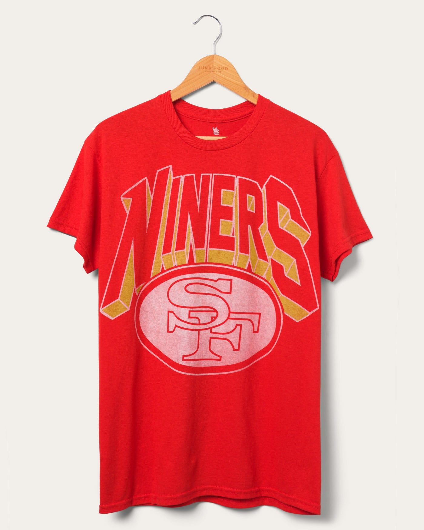 Niners Concert Fan Tee sold by Junk Food Clothing