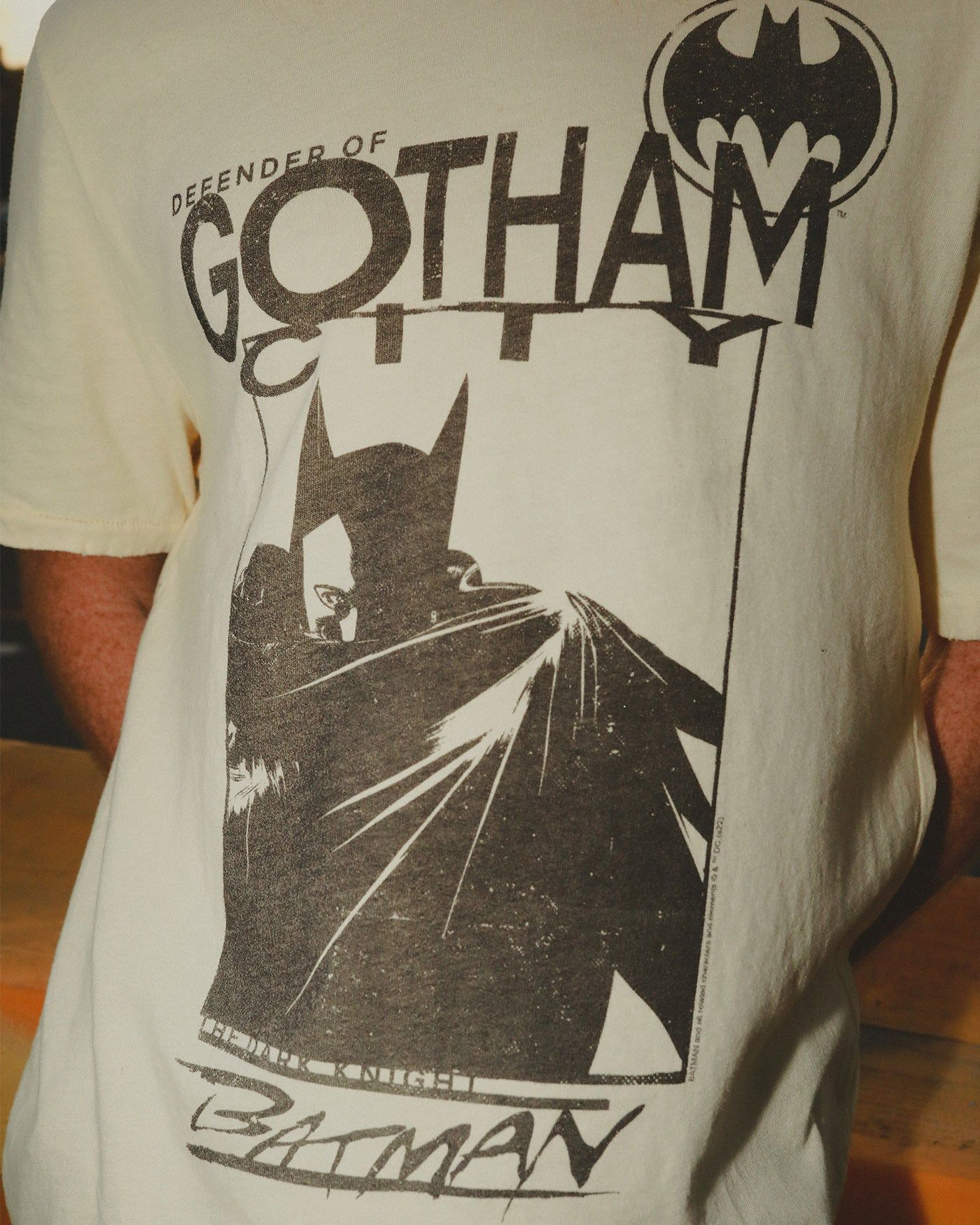 BATMAN™ Defender of Gotham City Vintage Tee sold by Junk Food Clothing product image thumbnail 3